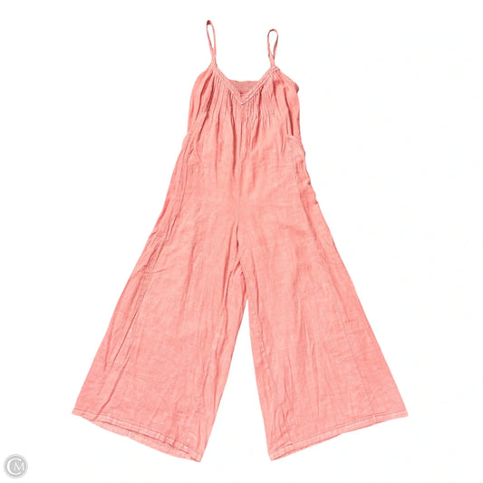 Jumpsuit By Free People In Pink, Size: L