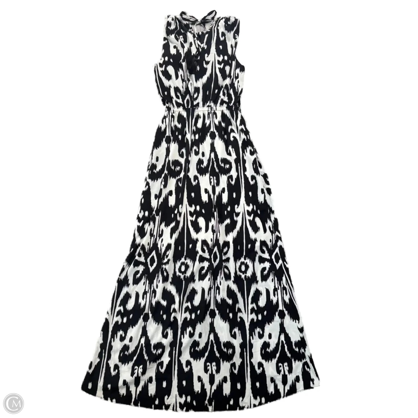 Dress Casual Maxi By Athleta In Black & White, Size: Xs