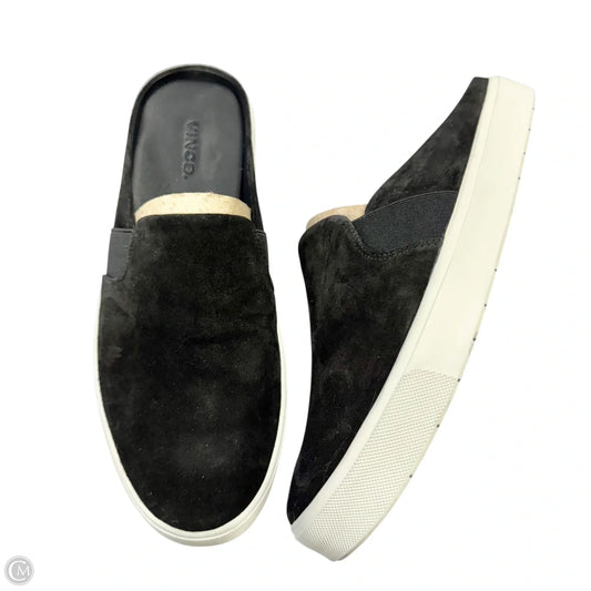 Shoes Flats By Vince In Black, Size: 8