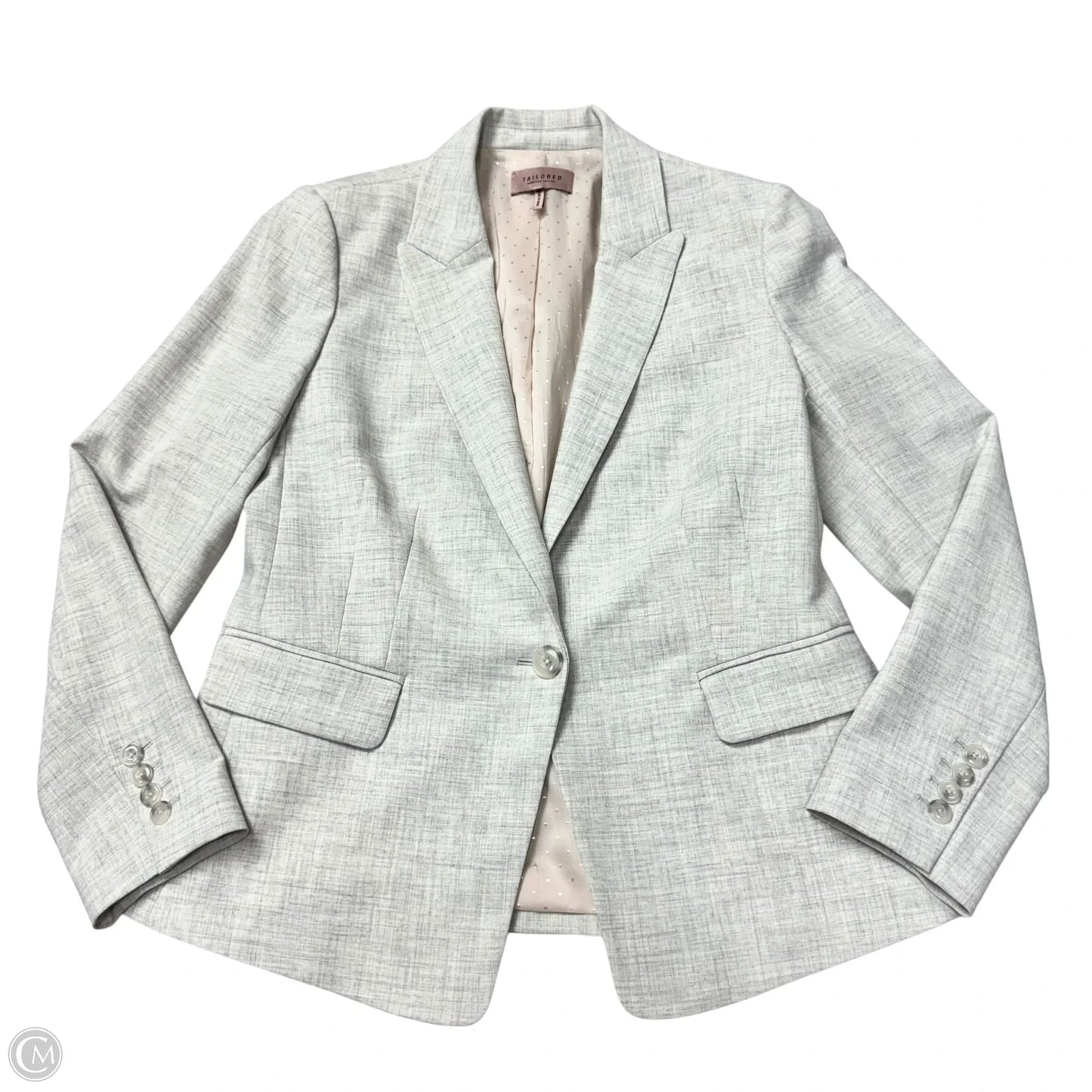 Blazer By Rebecca Taylor In Grey, Size: 8