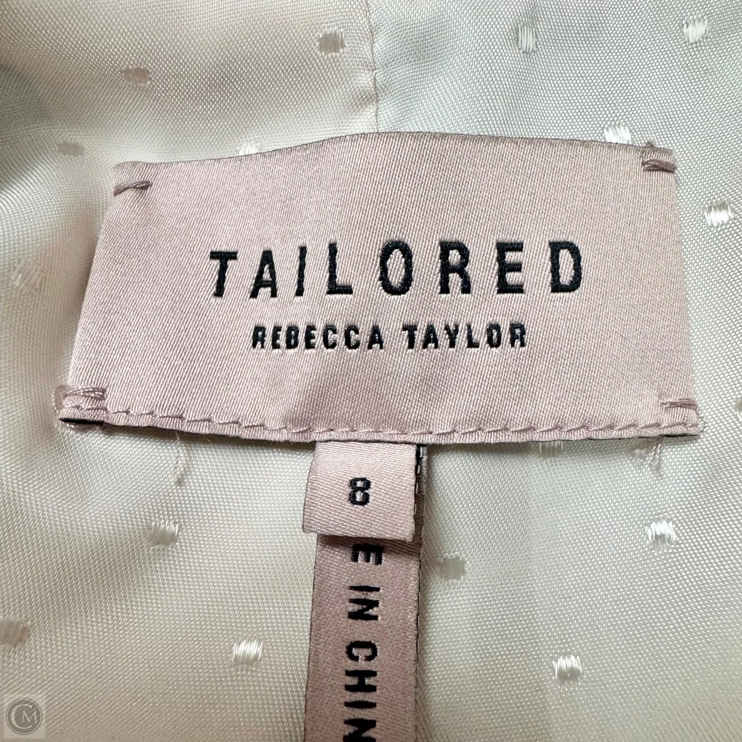 Blazer By Rebecca Taylor In Grey, Size: 8