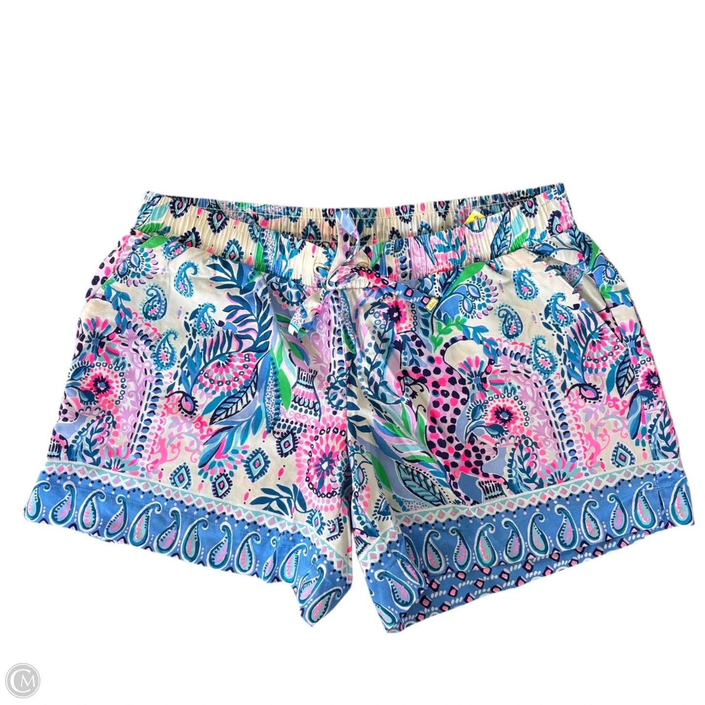 Shorts Designer By Lilly Pulitzer In Blue & Pink, Size: S
