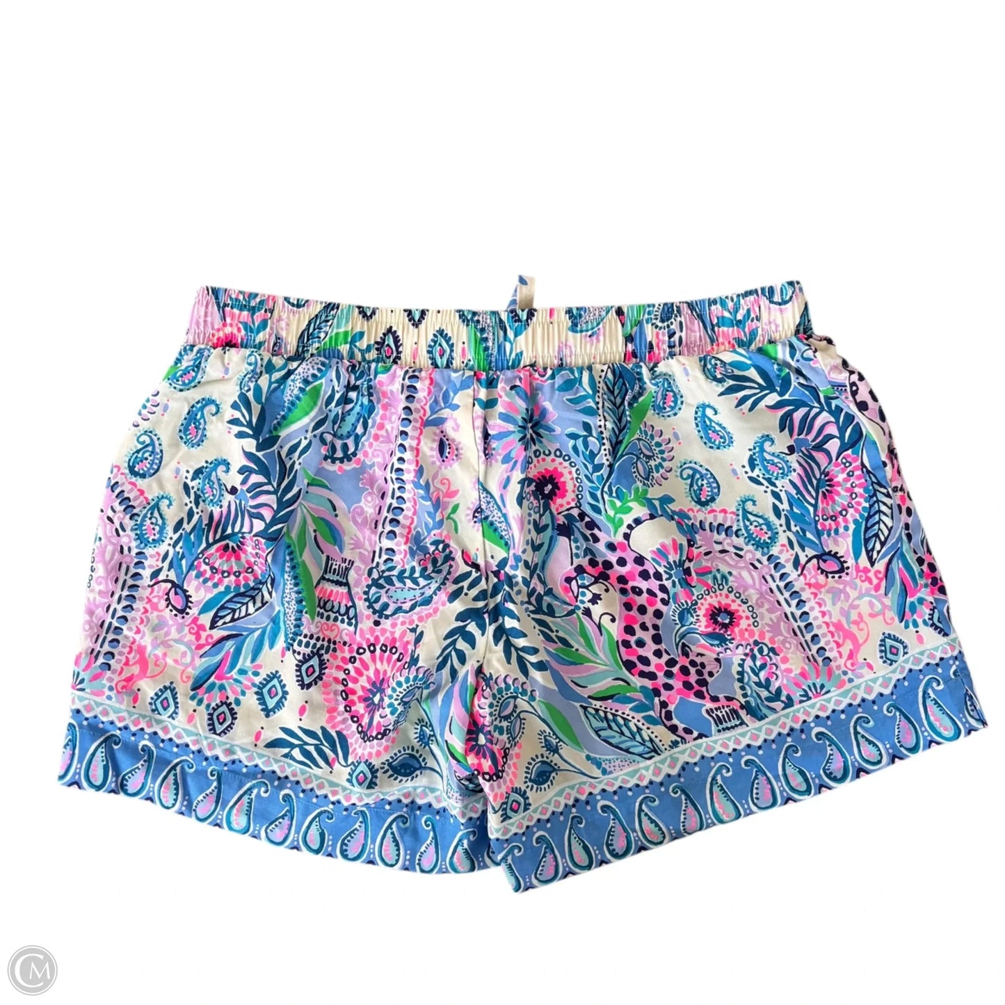 Shorts Designer By Lilly Pulitzer In Blue & Pink, Size: S