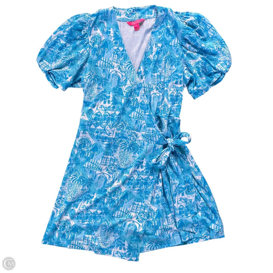 Dress Designer By Lilly Pulitzer In Blue, Size: Xl