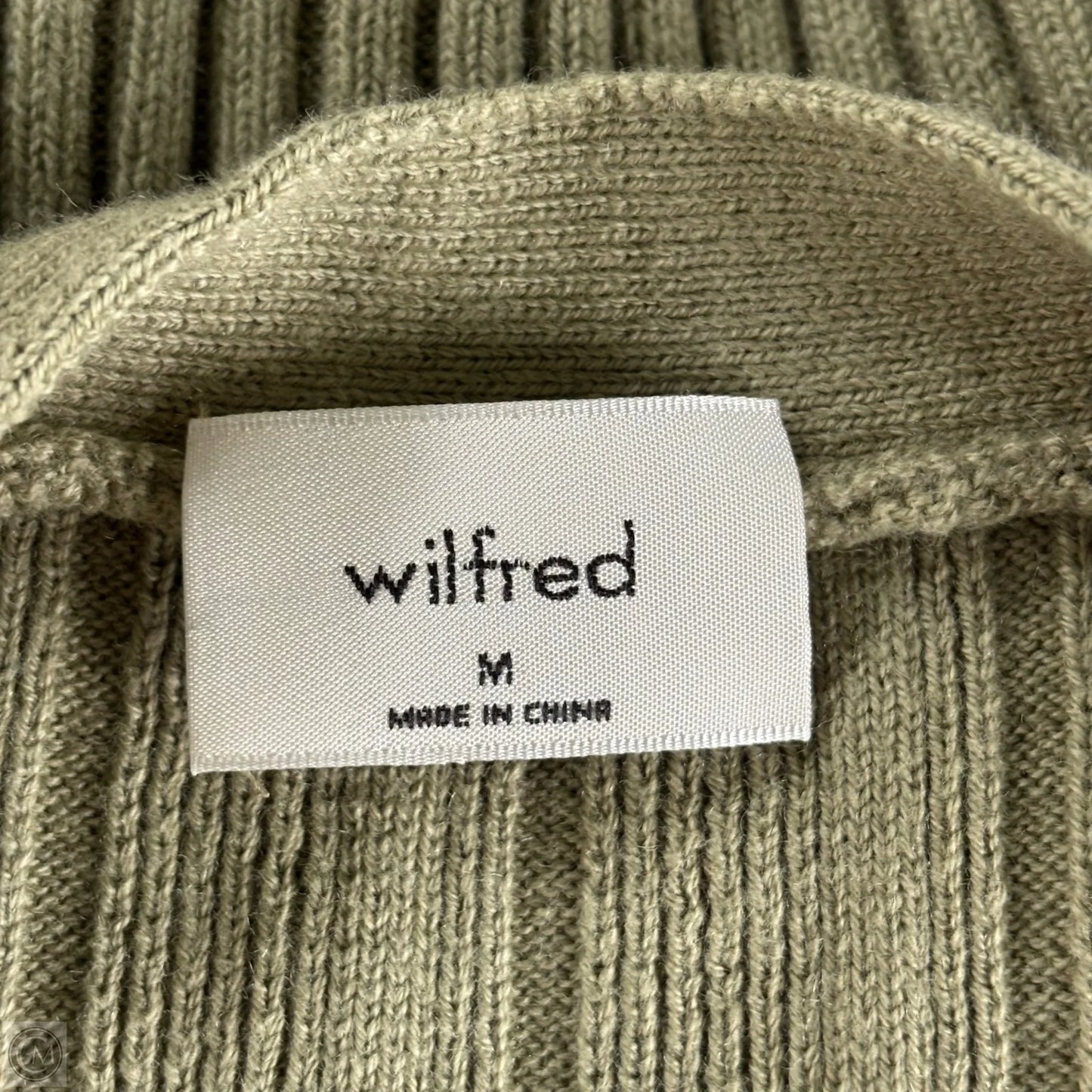 Sweater By Wilfred In Green, Size: M
