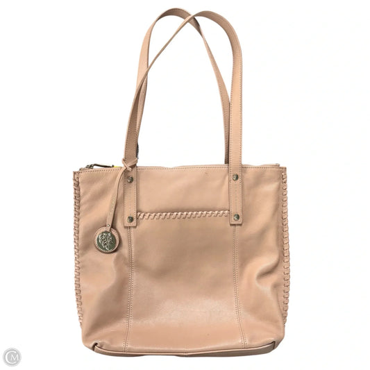 Handbag Leather By Tommy Bahama, Size: Medium