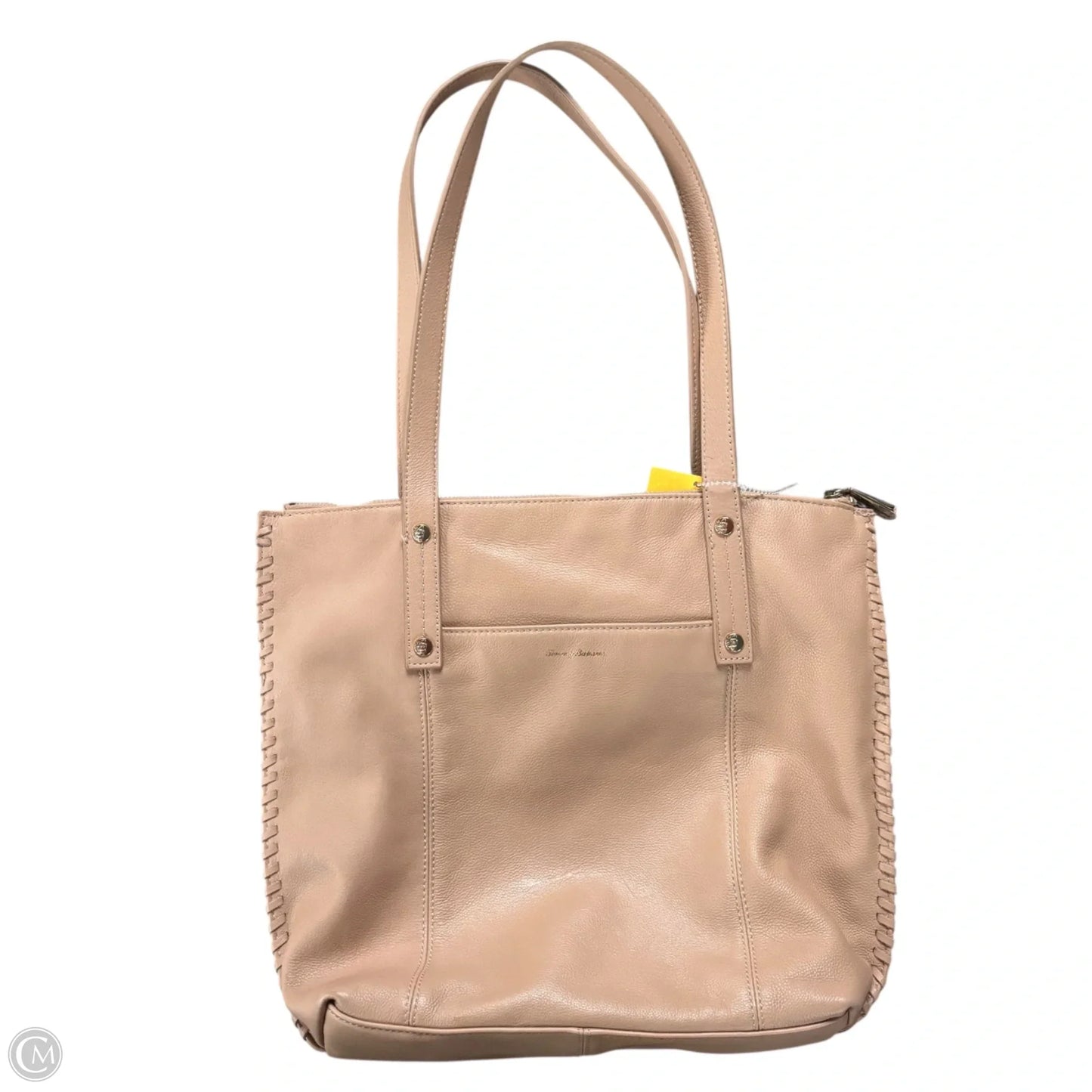 Handbag Leather By Tommy Bahama, Size: Medium