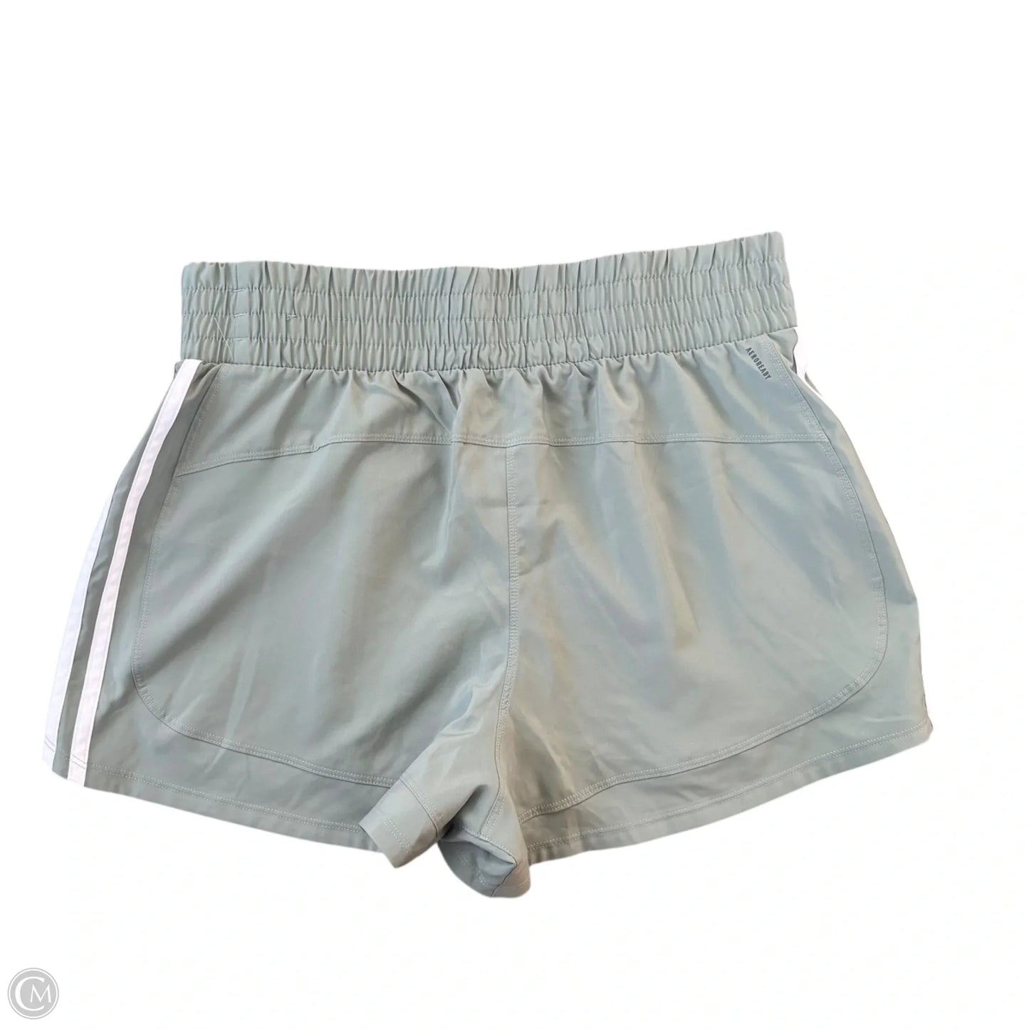 Athletic Shorts By Adidas In Green, Size: L