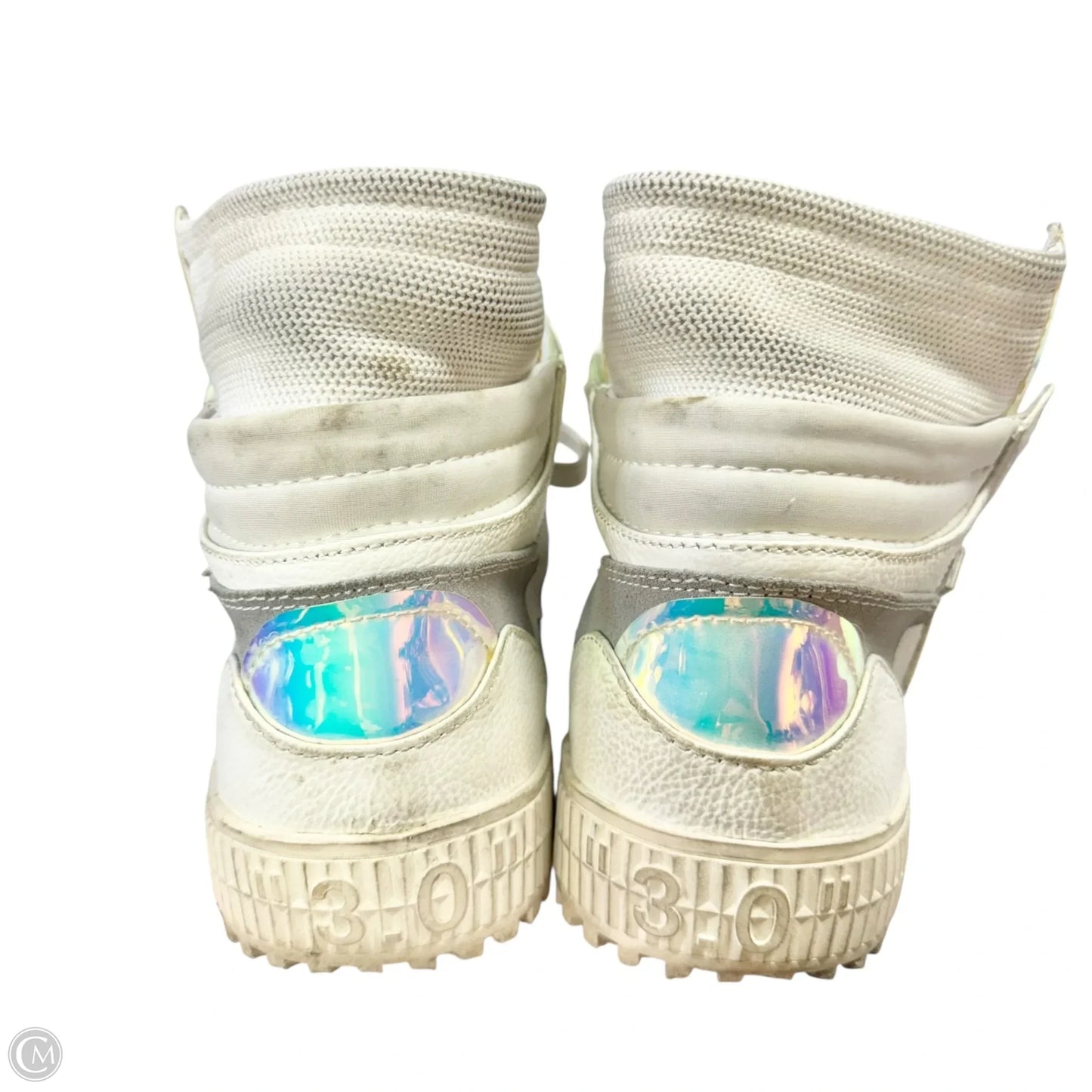 Shoes Luxury Designer By Off-white In White, Size: 9.5