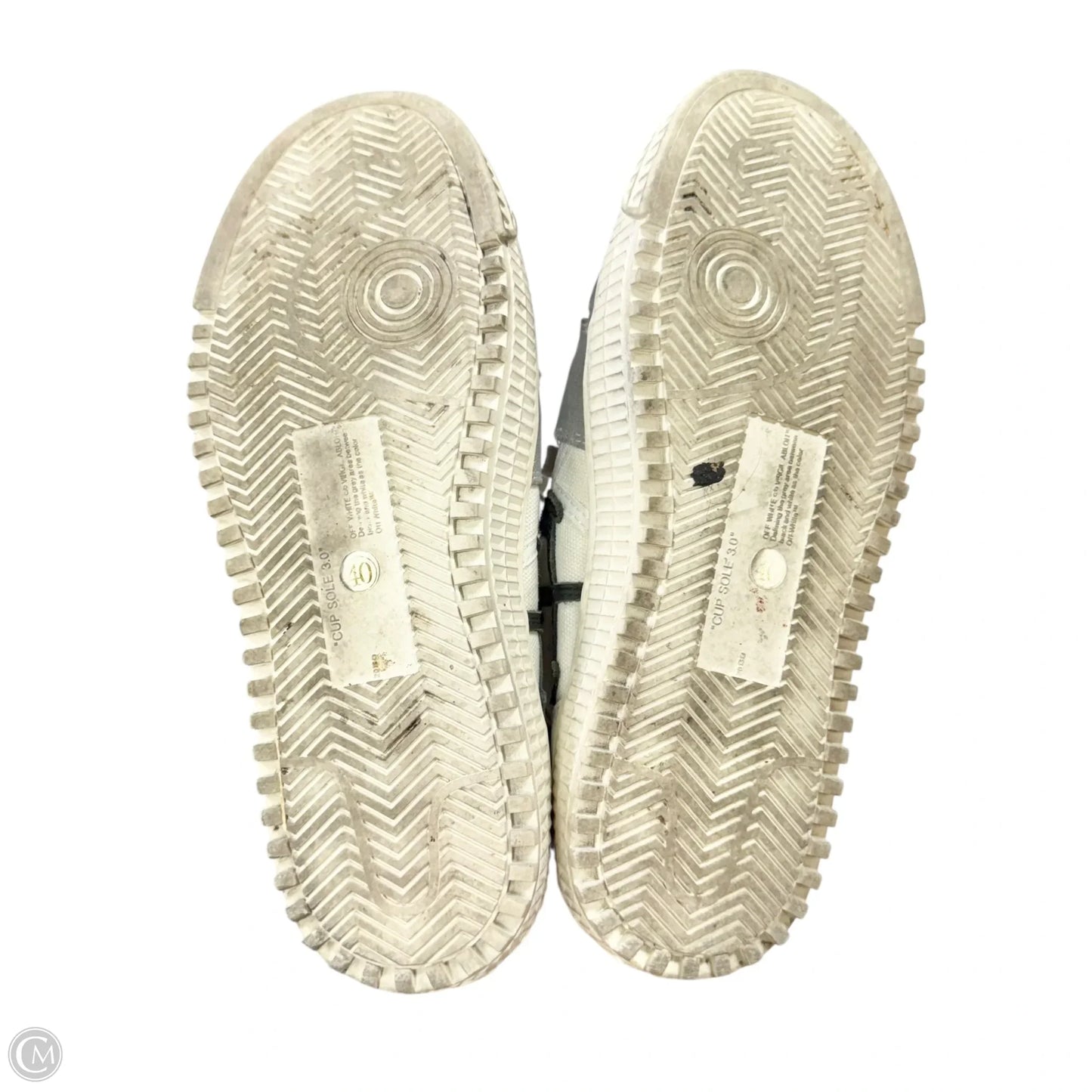 Shoes Luxury Designer By Off-white In White, Size: 9.5