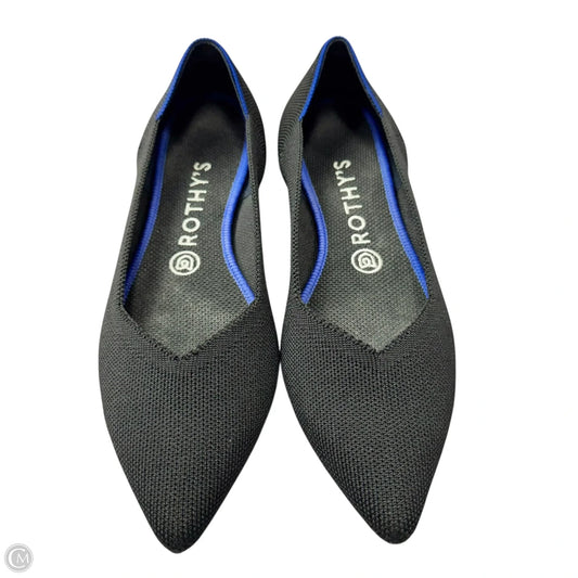 Shoes Flats By Rothys In Black, Size: 8.5
