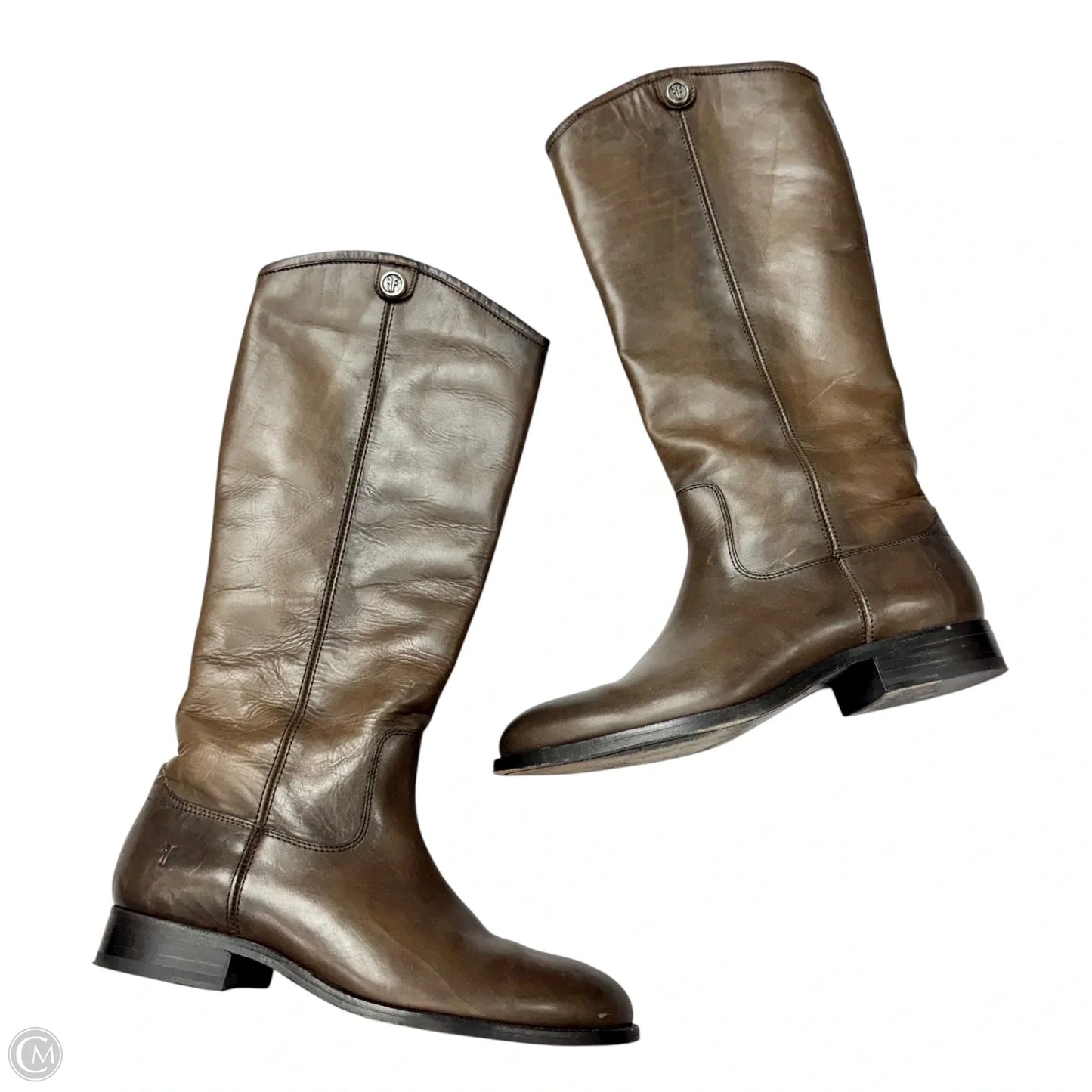 Boots Designer By Frye In Brown, Size: 8