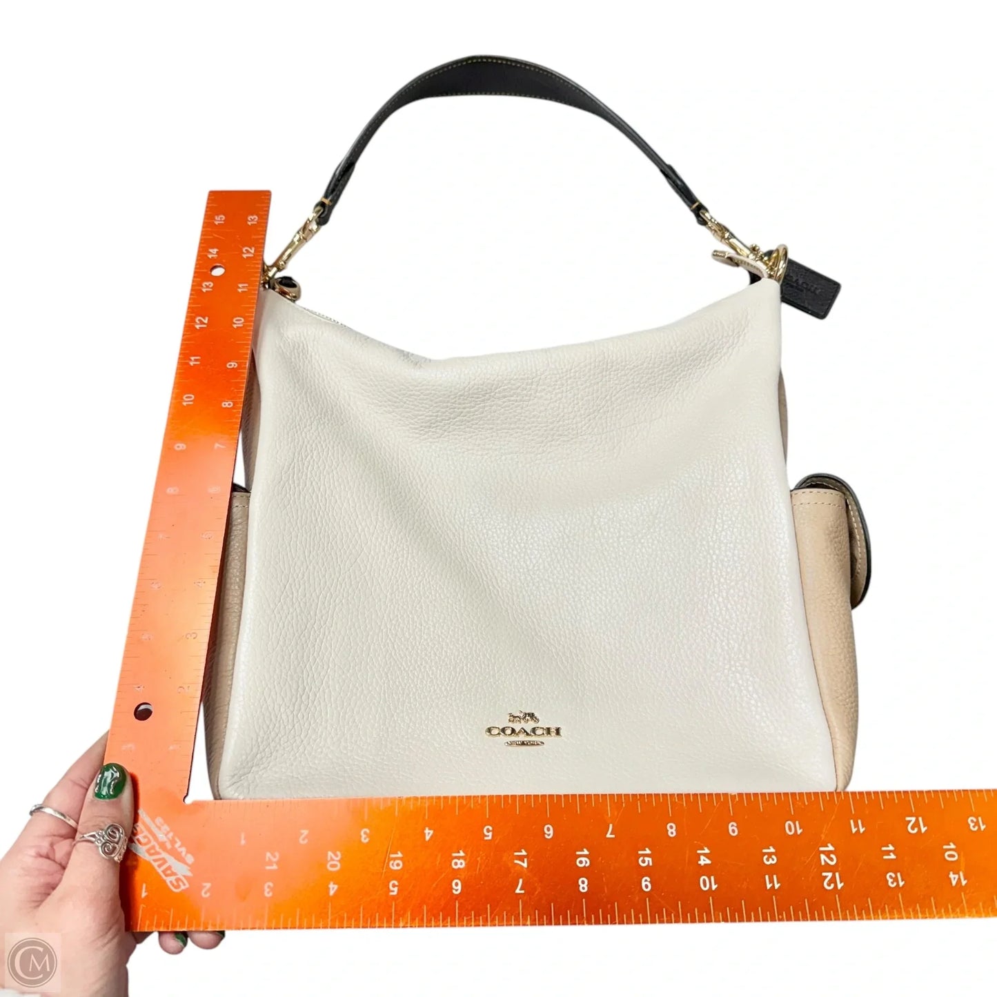 Handbag Designer By Coach, Size: Large