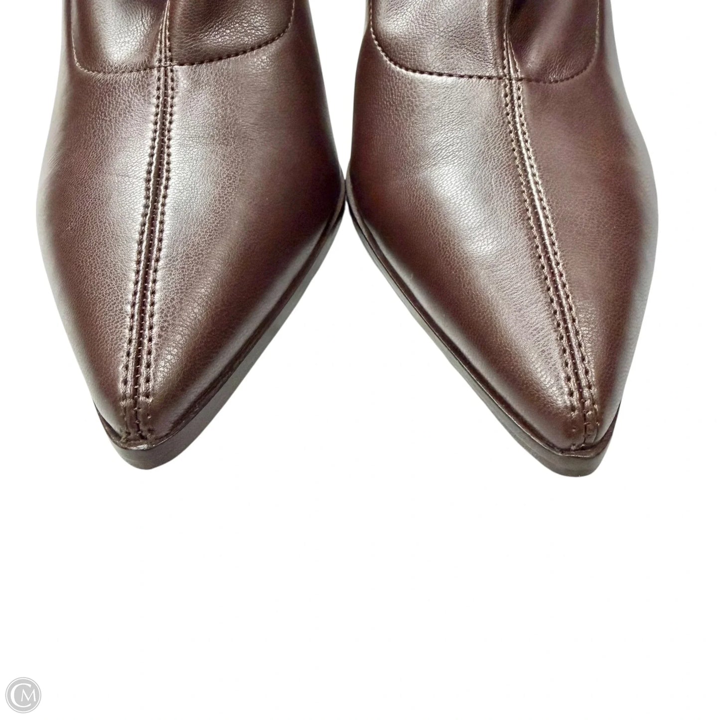 Boots Ankle Heels By Vince Camuto In Brown, Size: 8