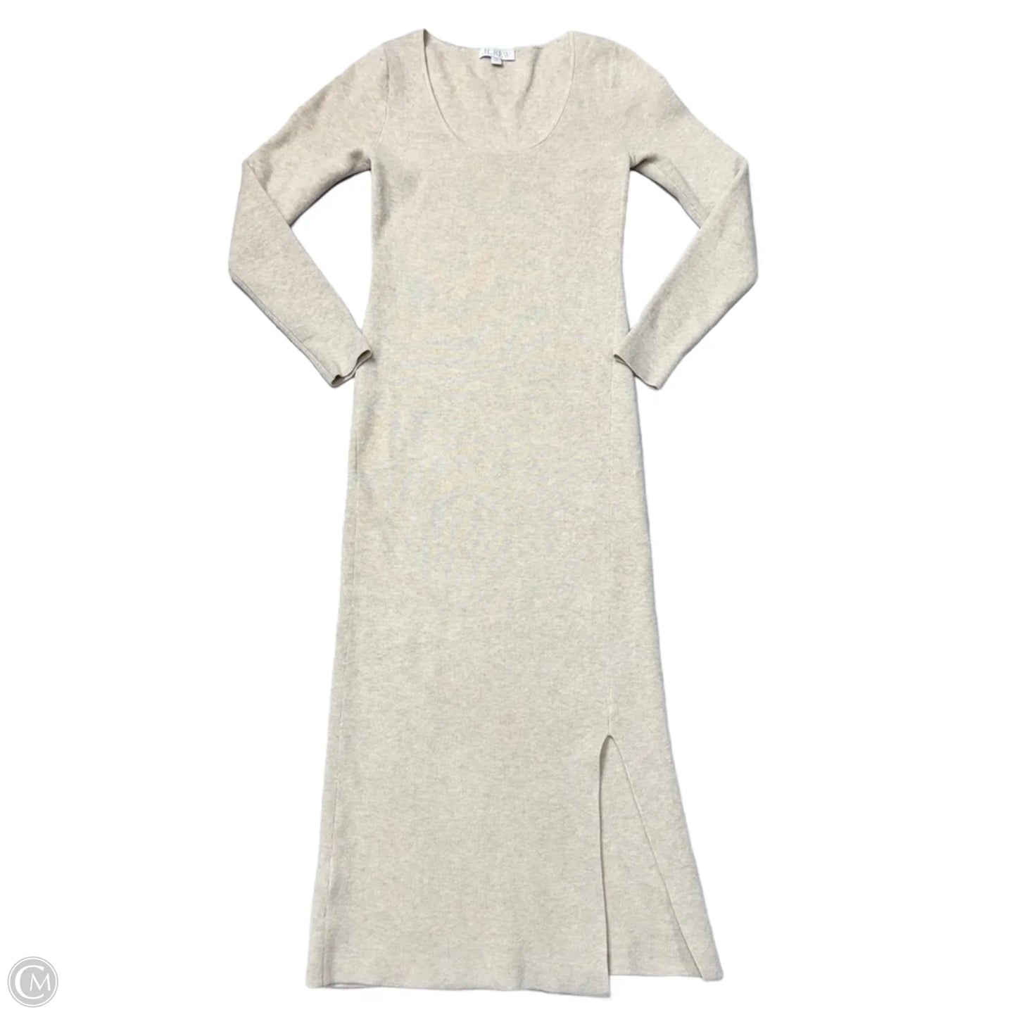 Dress Sweater By J. Crew In Cream, Size: M