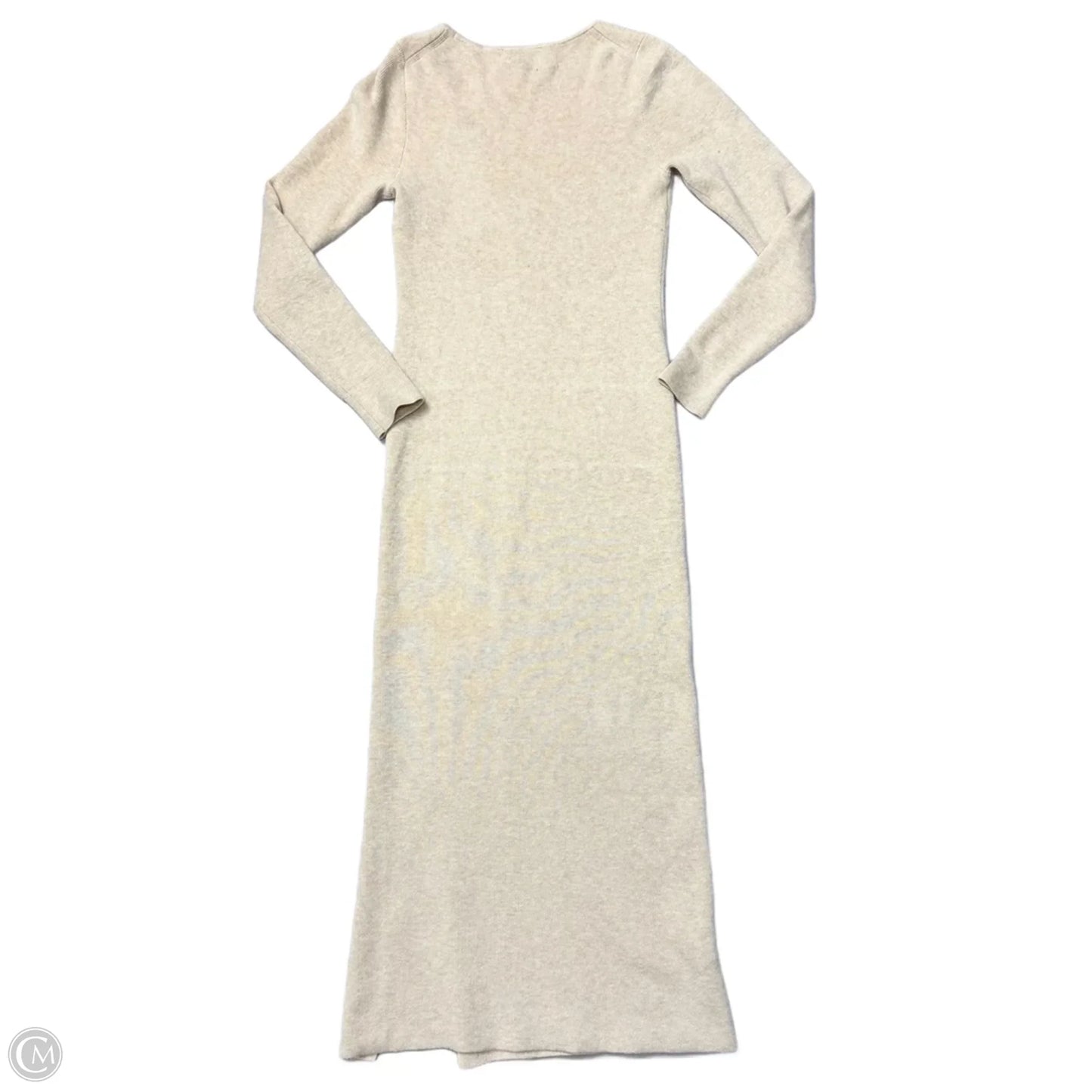 Dress Sweater By J. Crew In Cream, Size: M