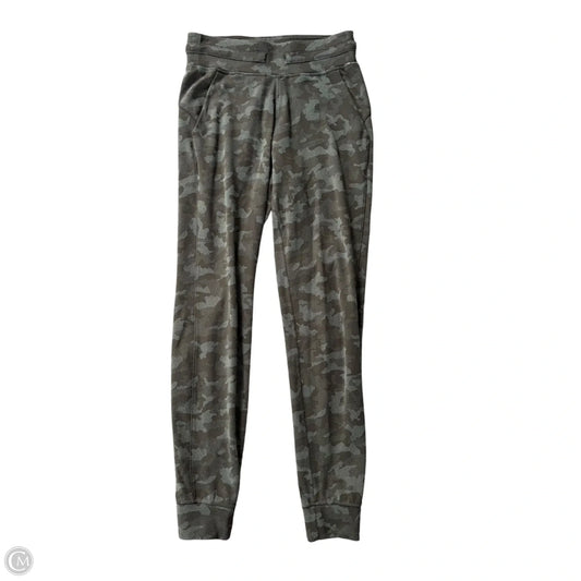 Athletic Pants By Lululemon In Camouflage Print, Size: 4