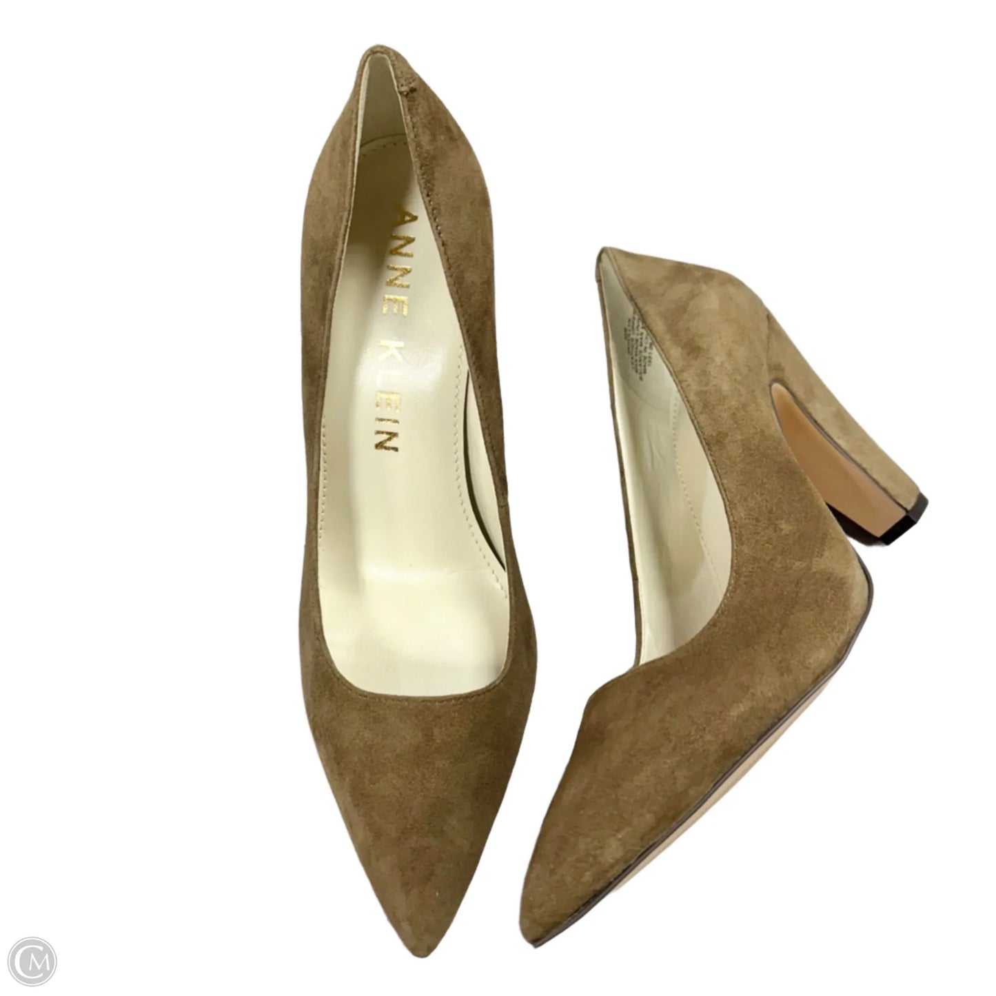 Shoes Heels Block By Anne Klein In Brown, Size: 9.5