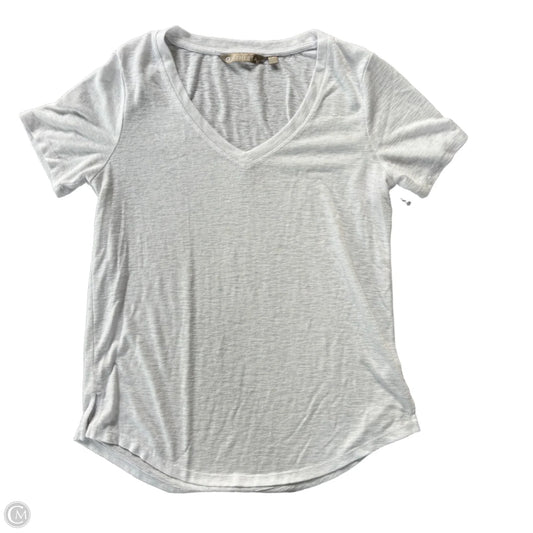 Athletic Top Short Sleeve By Athleta In White, Size: S