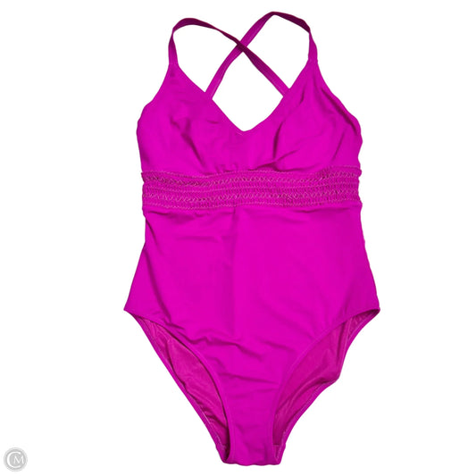 Swimsuit By City Chic In Purple, Size: L