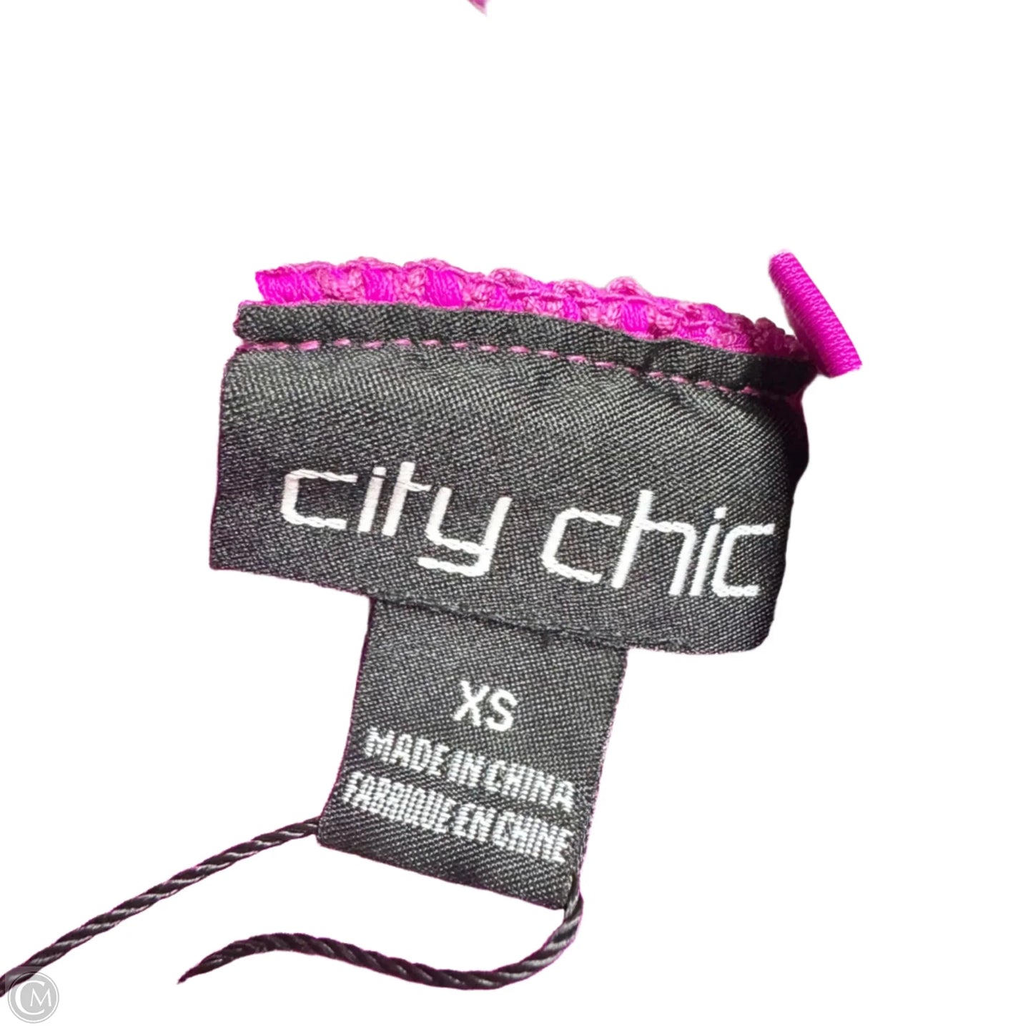Swimsuit By City Chic In Purple, Size: L