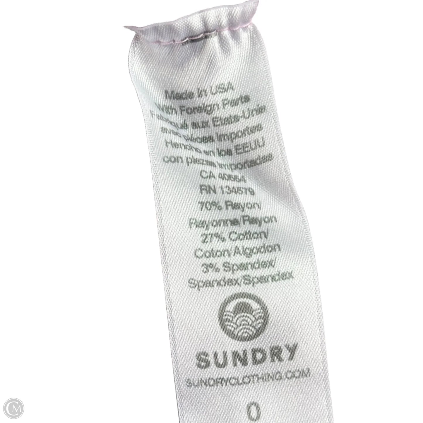Top Long Sleeve By Sundry In Grey, Size: Xs