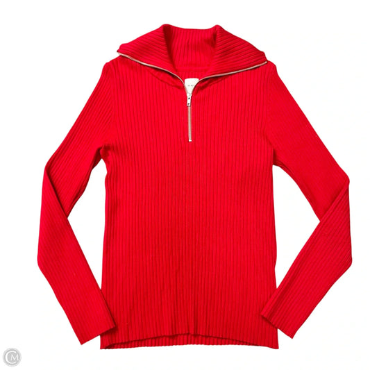 Top Long Sleeve By Maeve In Red, Size: Xl