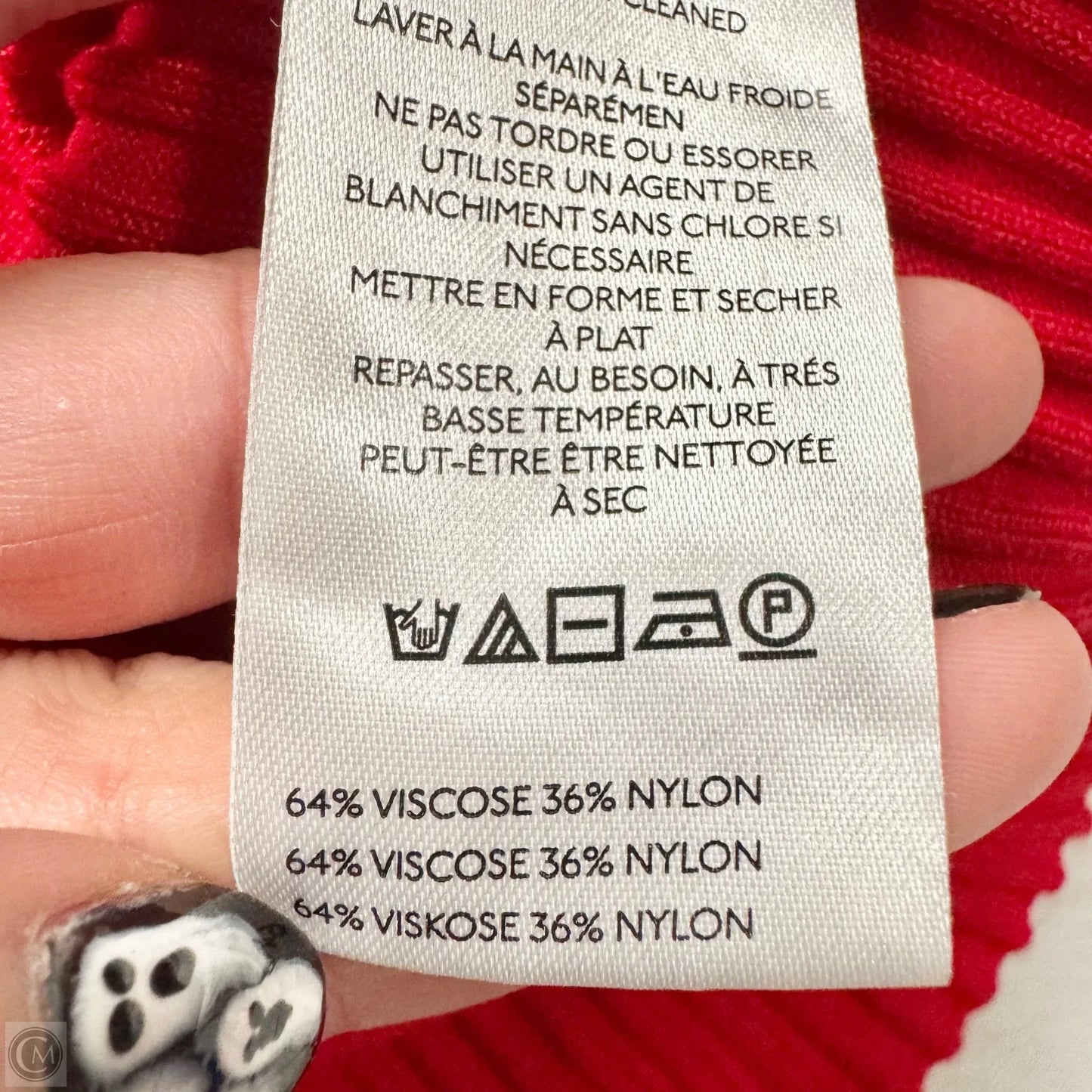 Top Long Sleeve By Maeve In Red, Size: Xl