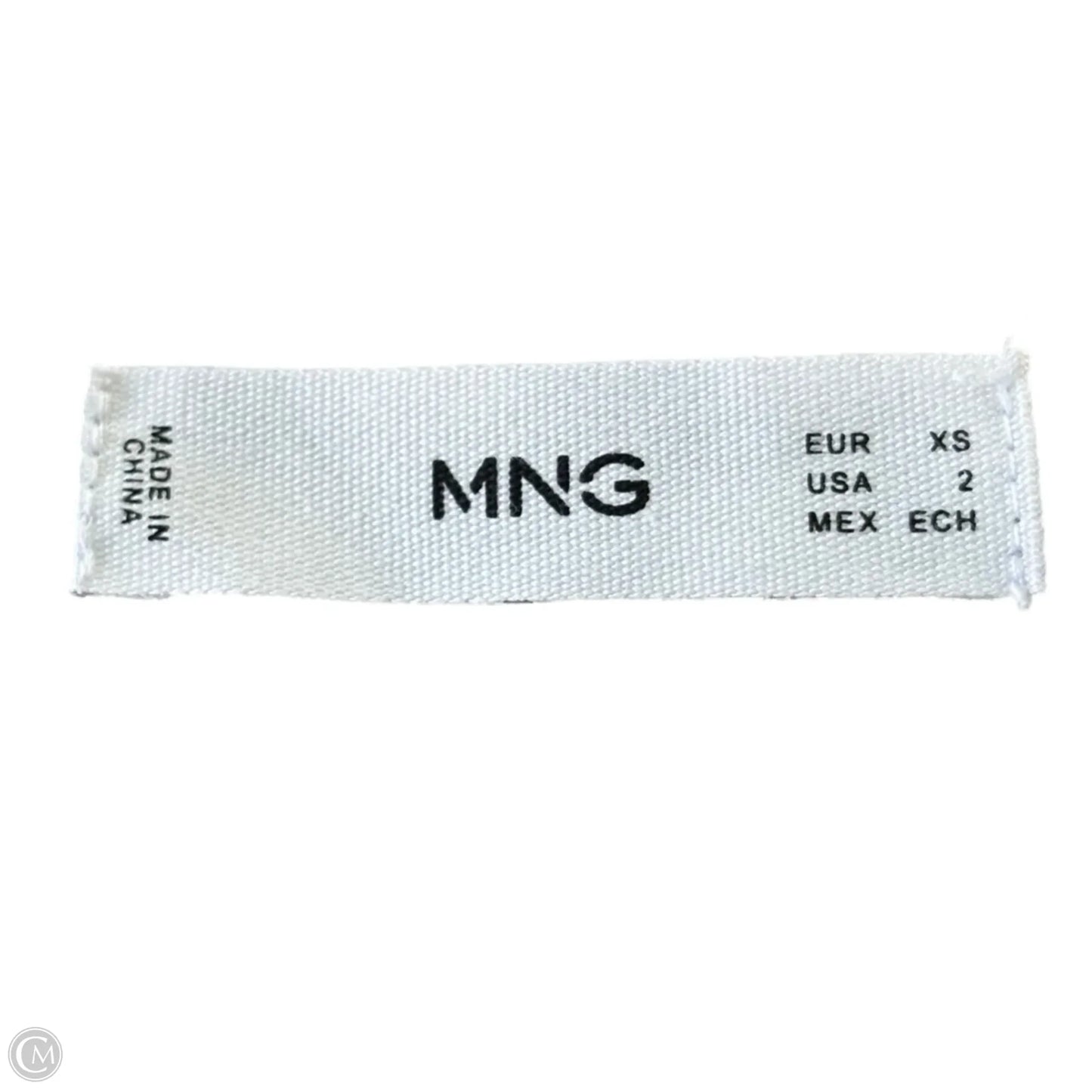 Dress Casual Midi By Mng In Black & Cream, Size: Xs