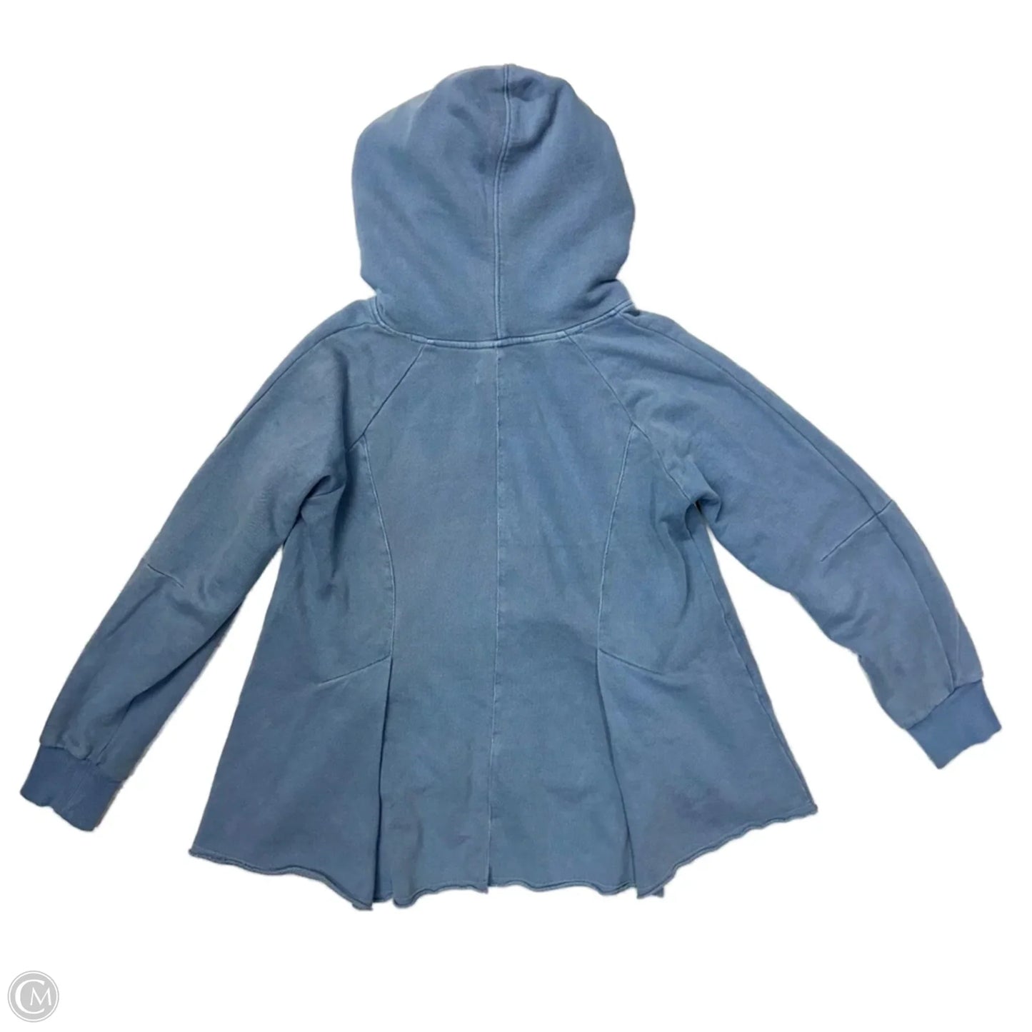 Sweatshirt Hoodie By Pilcro In Blue, Size: S