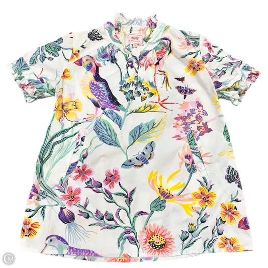 Top Short Sleeve By Banjanan In Multi-colored, Size: S