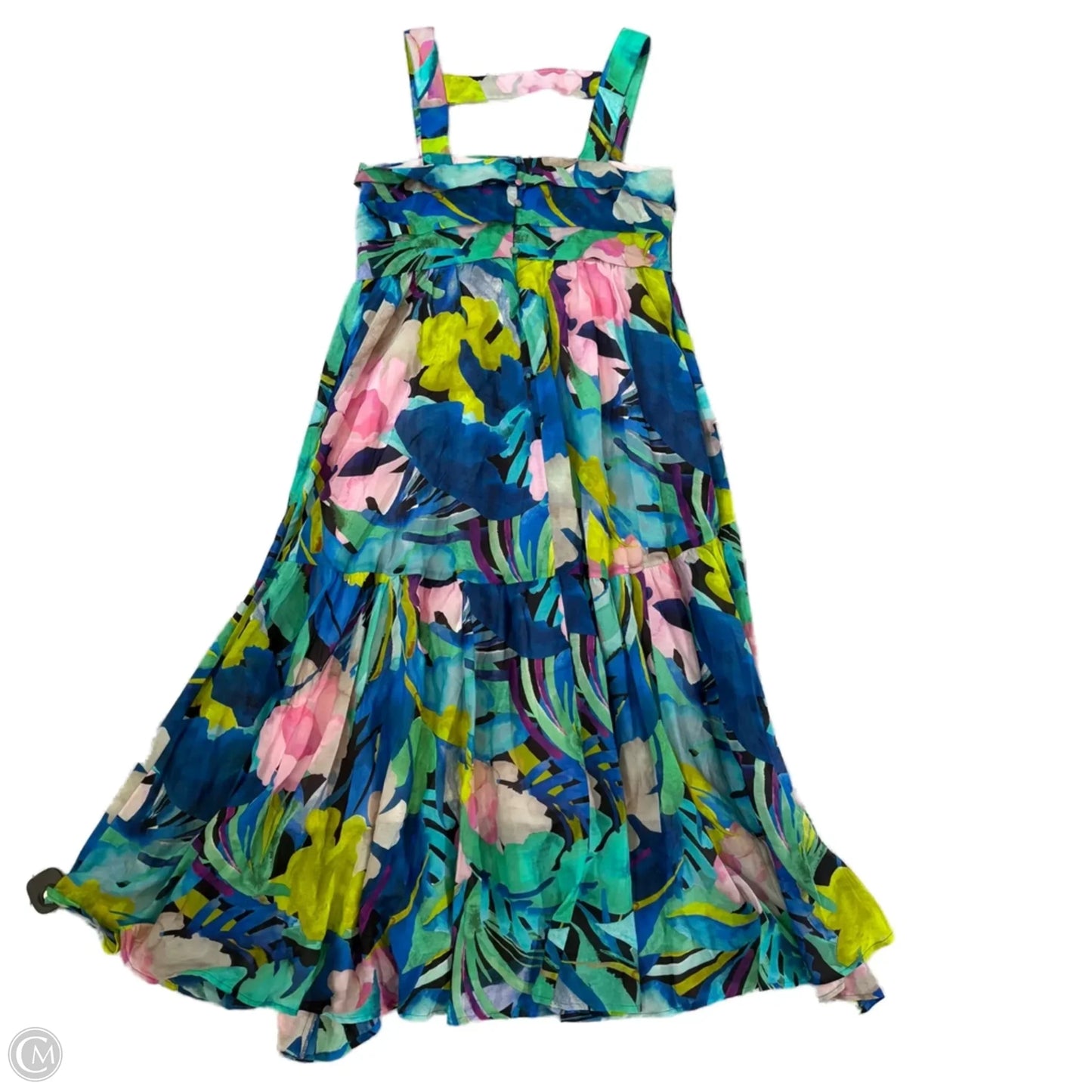 Dress Casual Midi By Anthropologie In Multi-colored, Size: S