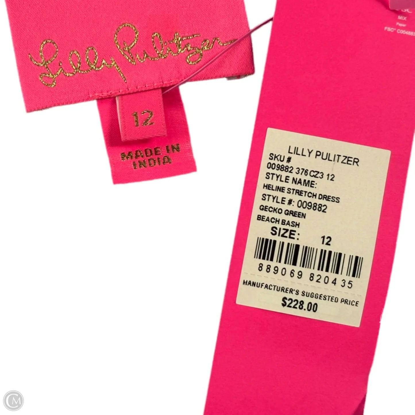 Dress Designer By Lilly Pulitzer In Blue & Purple, Size: L