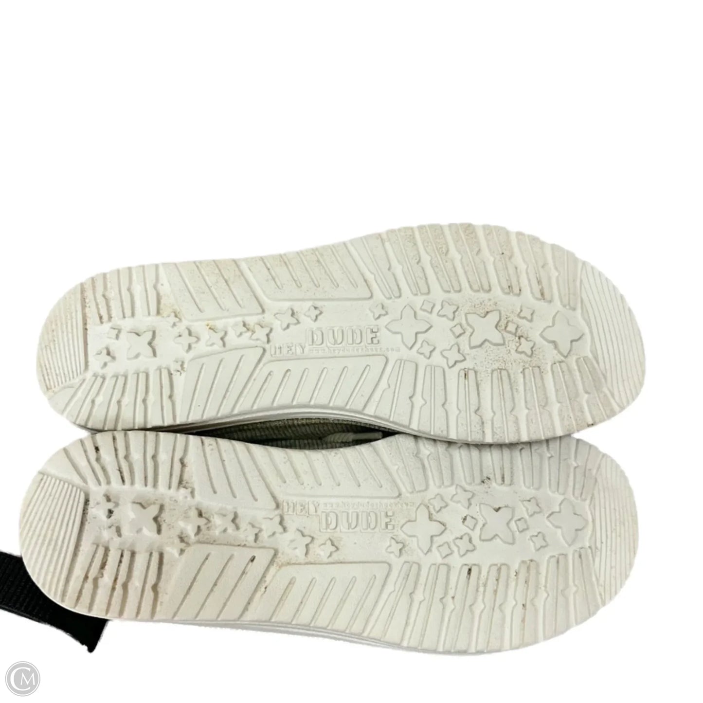 Shoes Flats By Hey Dude In Green, Size: 10