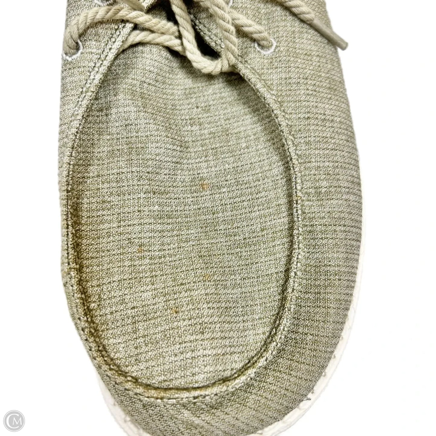 Shoes Flats By Hey Dude In Green, Size: 10