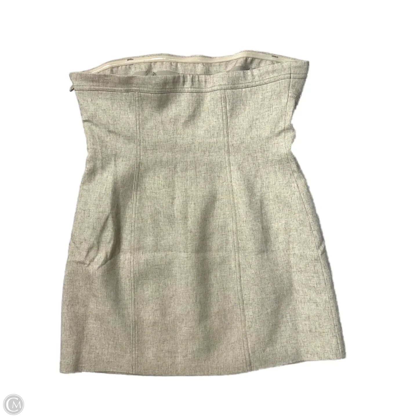 Dress Casual Short By Anthropologie In Beige, Size: M