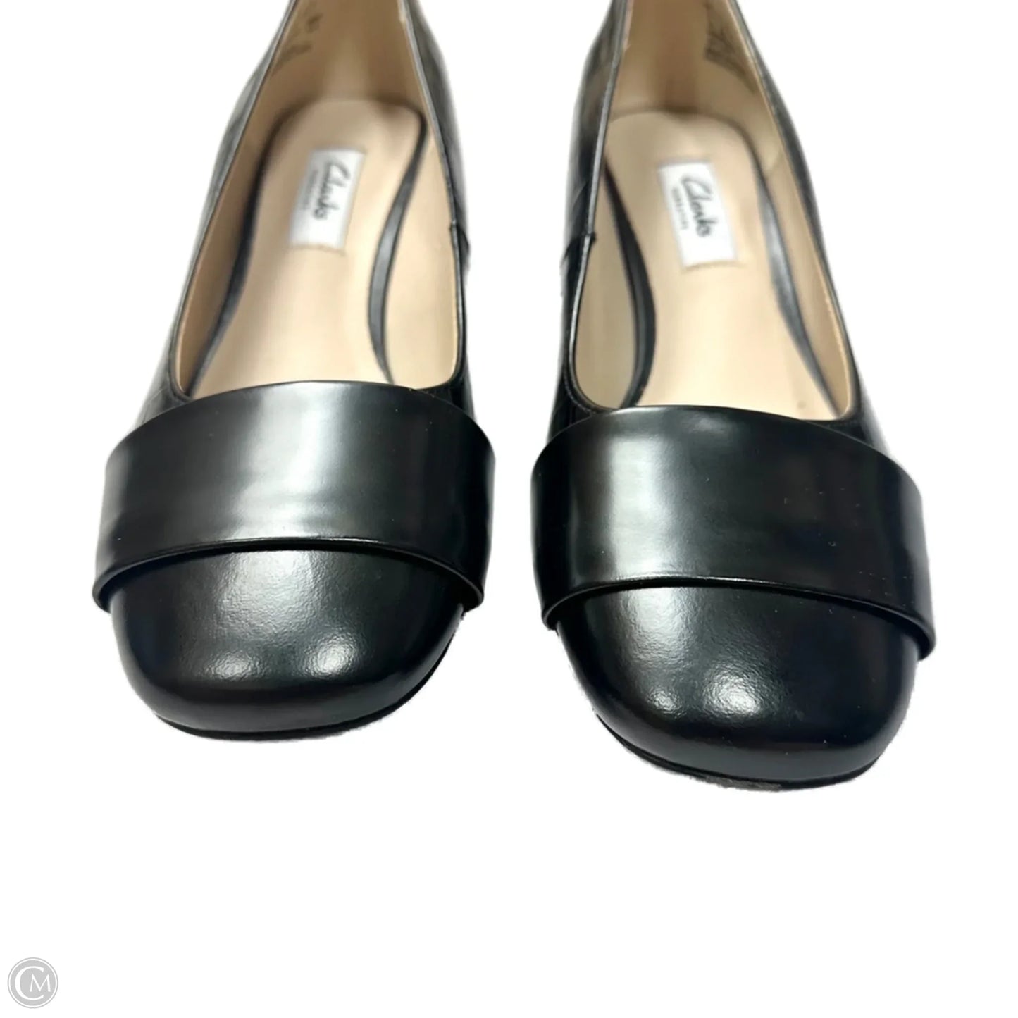 Shoes Heels Block By Clarks In Black, Size: 7.5