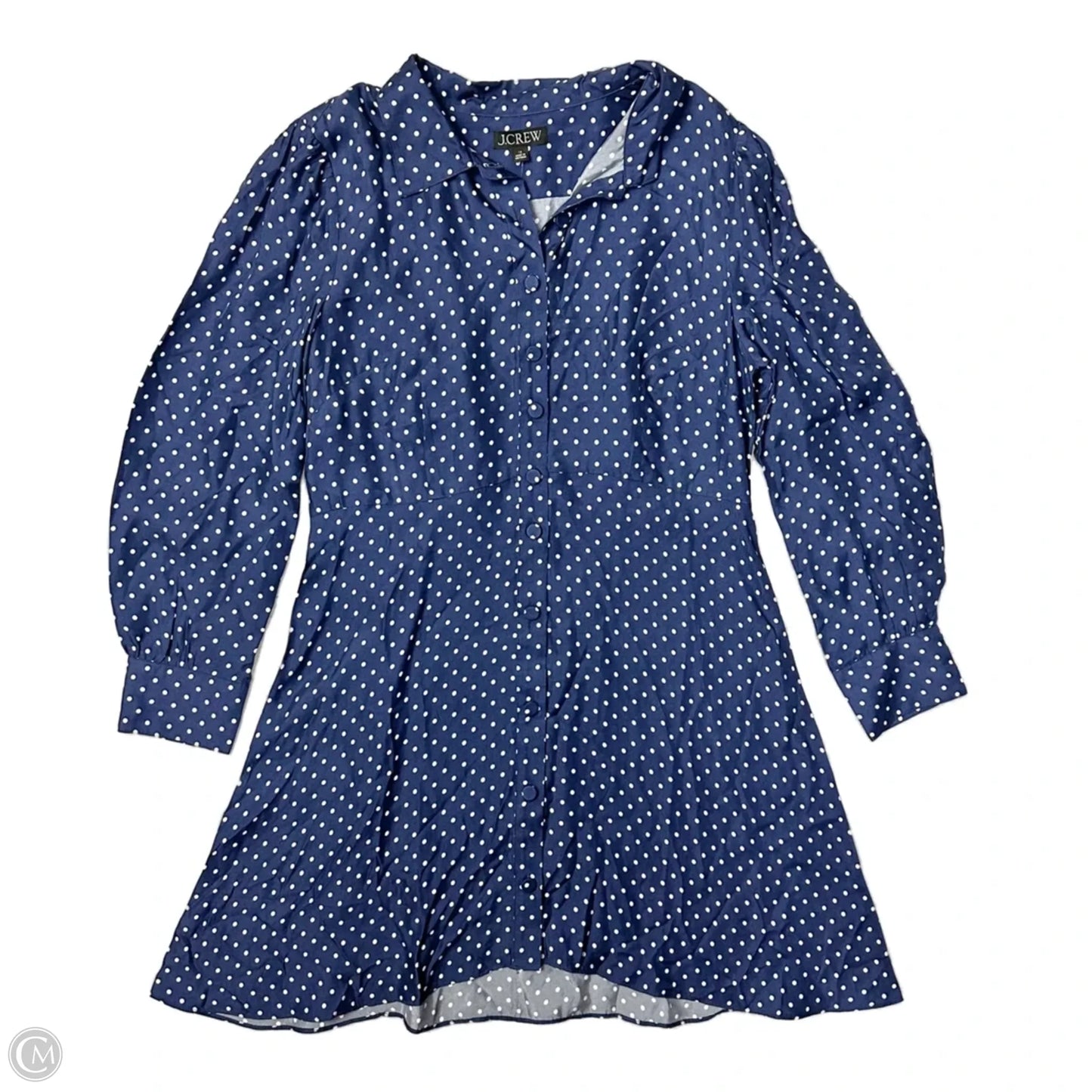 Dress Casual Short By J. Crew In Polkadot Pattern, Size: L