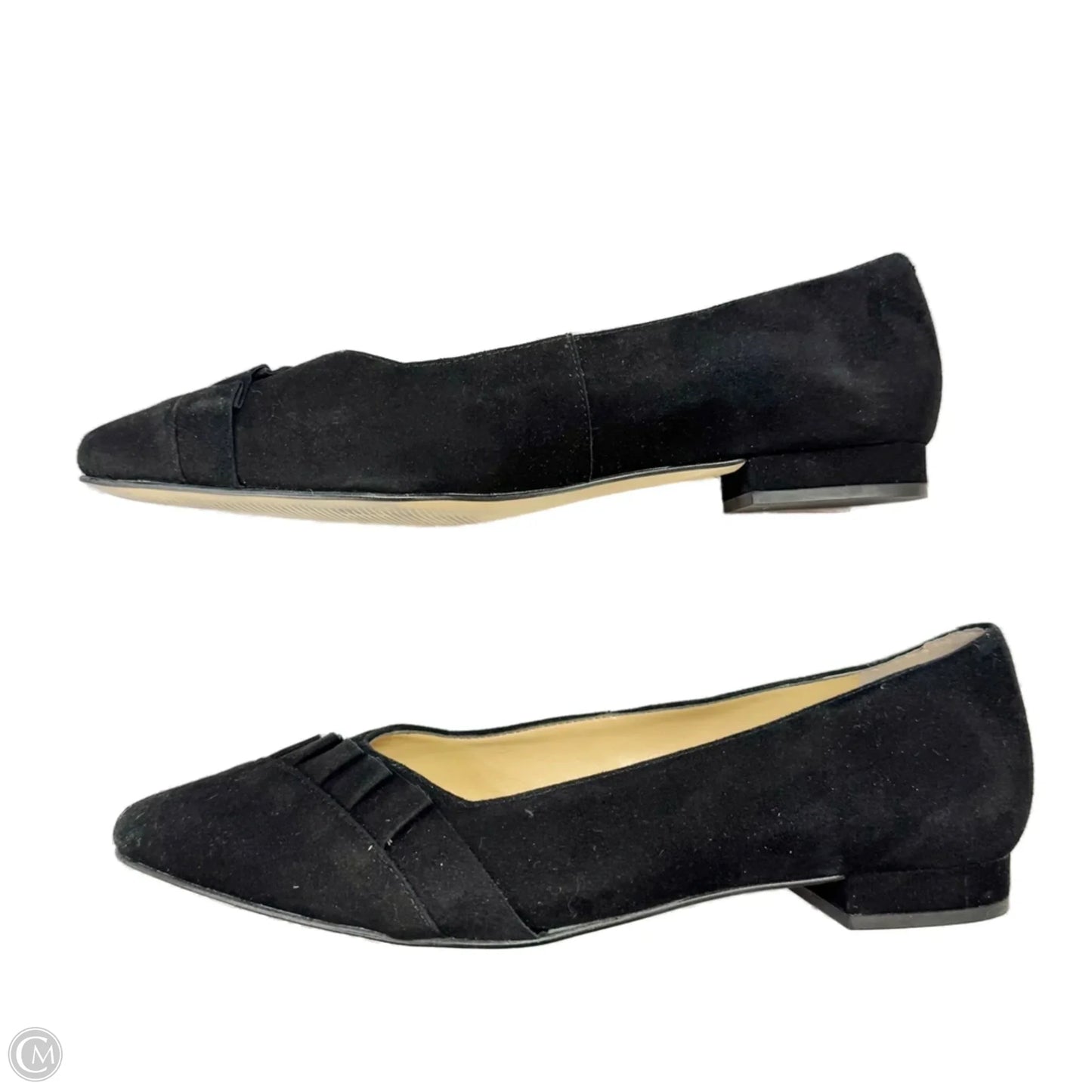 Shoes Flats By Talbots In Black, Size: 7.5