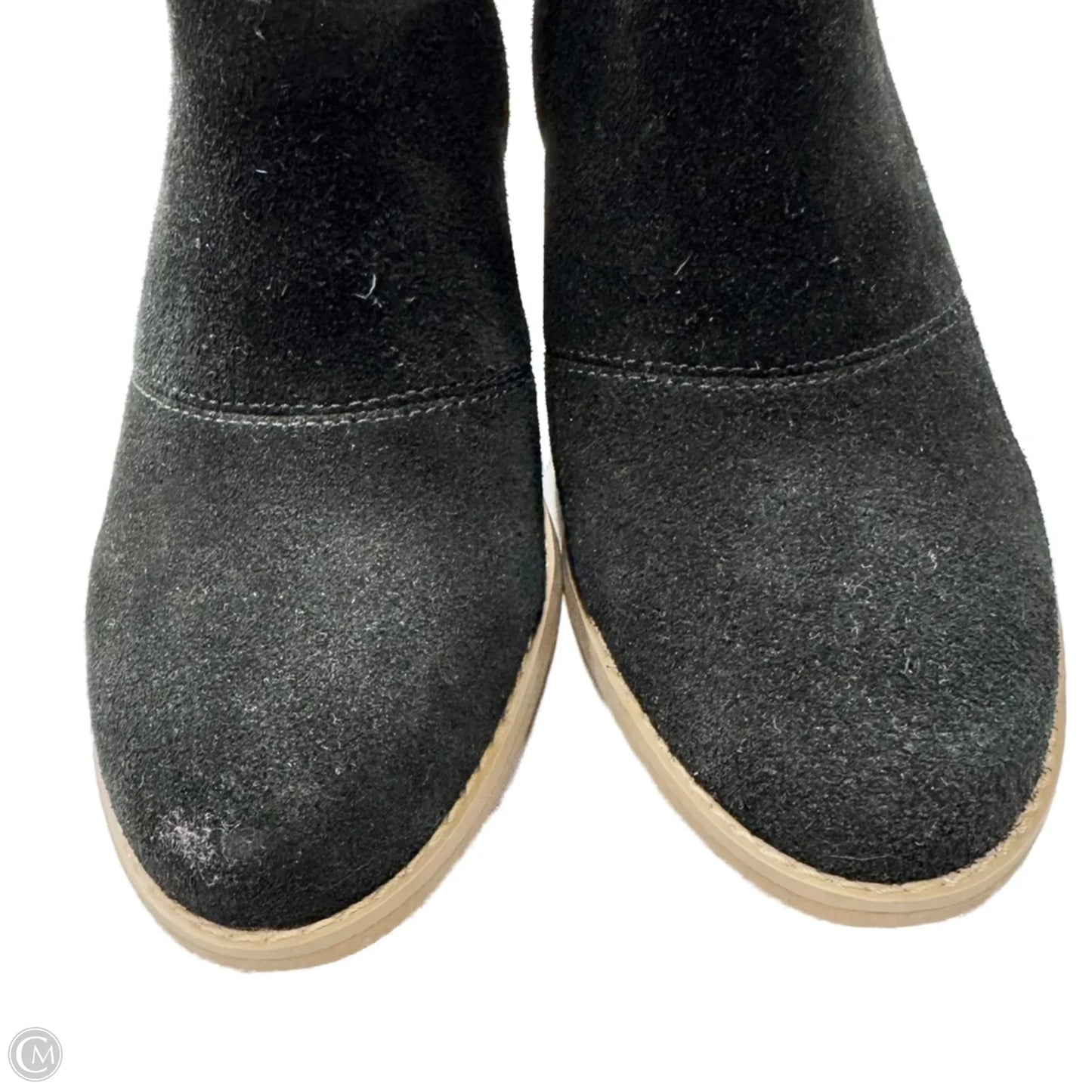 Boots Ankle Heels By Toms In Black, Size: 7
