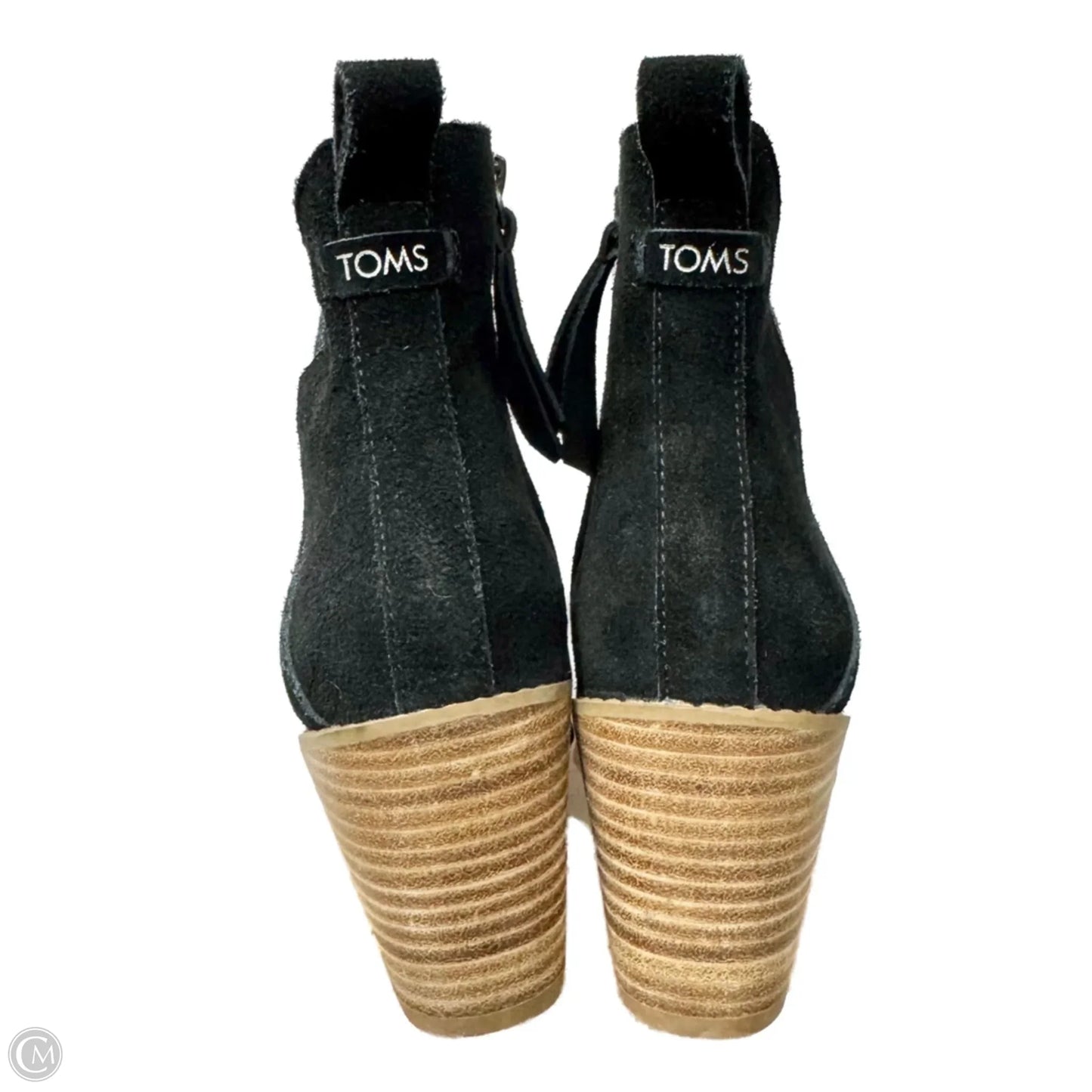 Boots Ankle Heels By Toms In Black, Size: 7