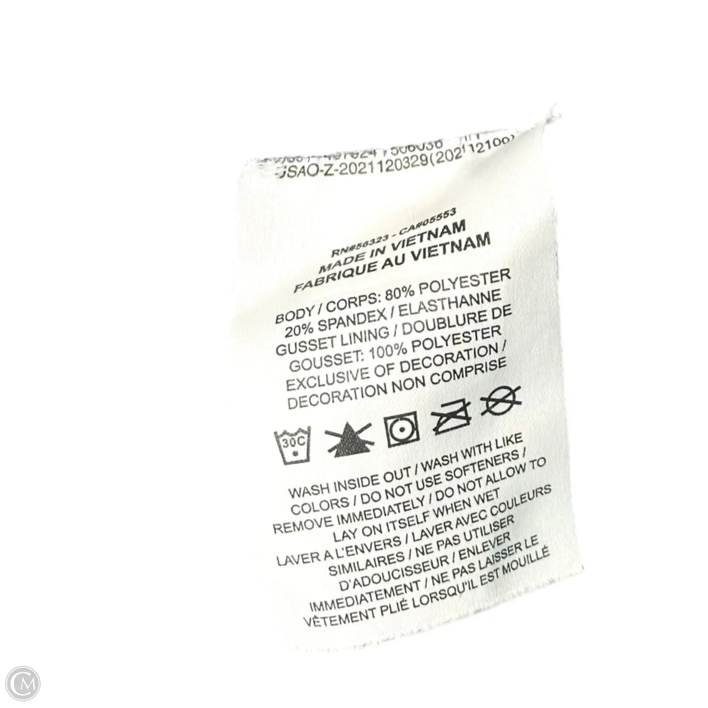 Athletic Leggings By Nike Apparel In Blue, Size: S