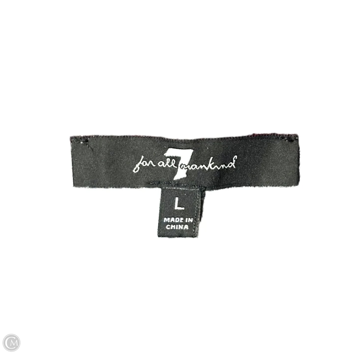 Pants Other By 7 For All Mankind In Maroon, Size: L