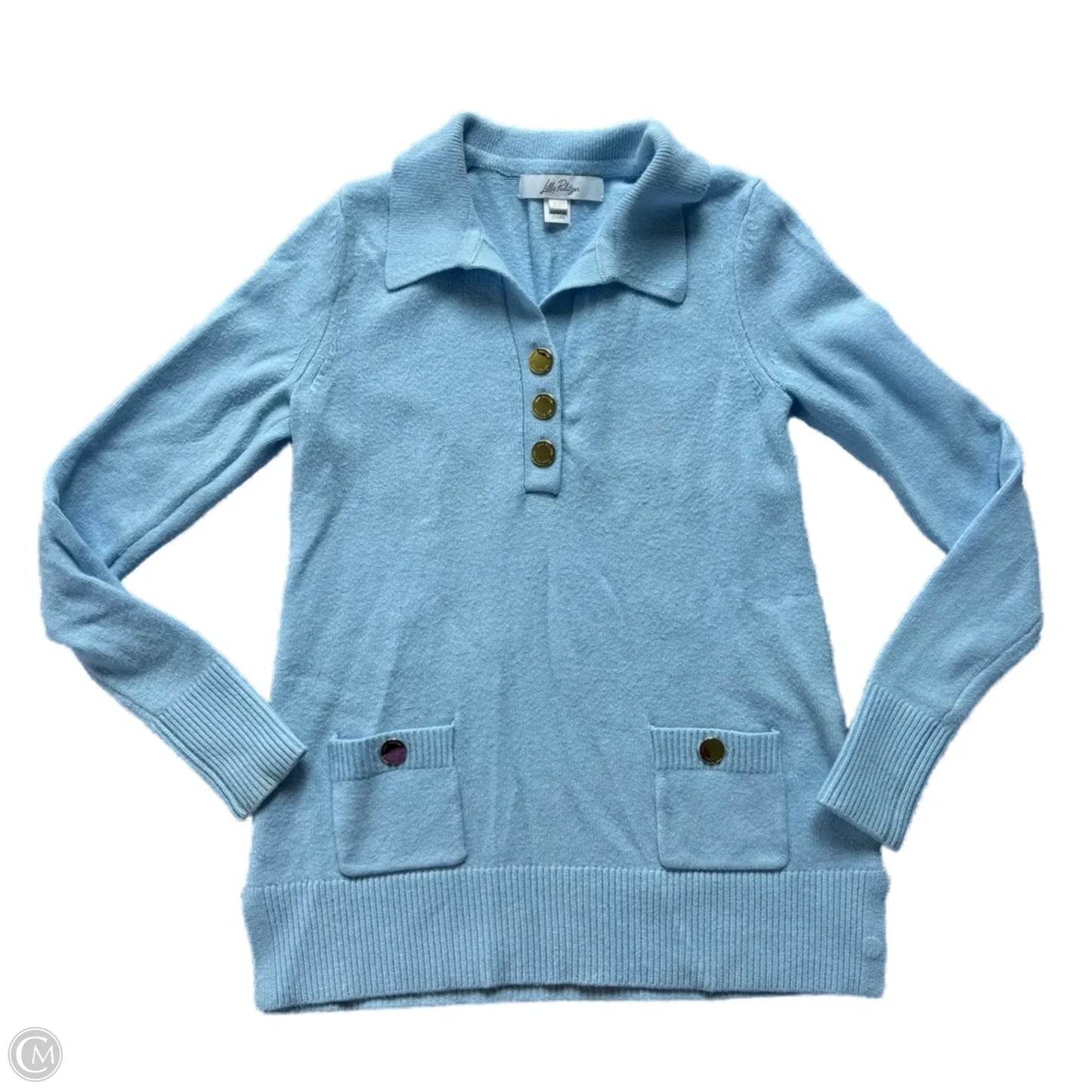 Sweater Designer By Lilly Pulitzer In Blue, Size: Xxs