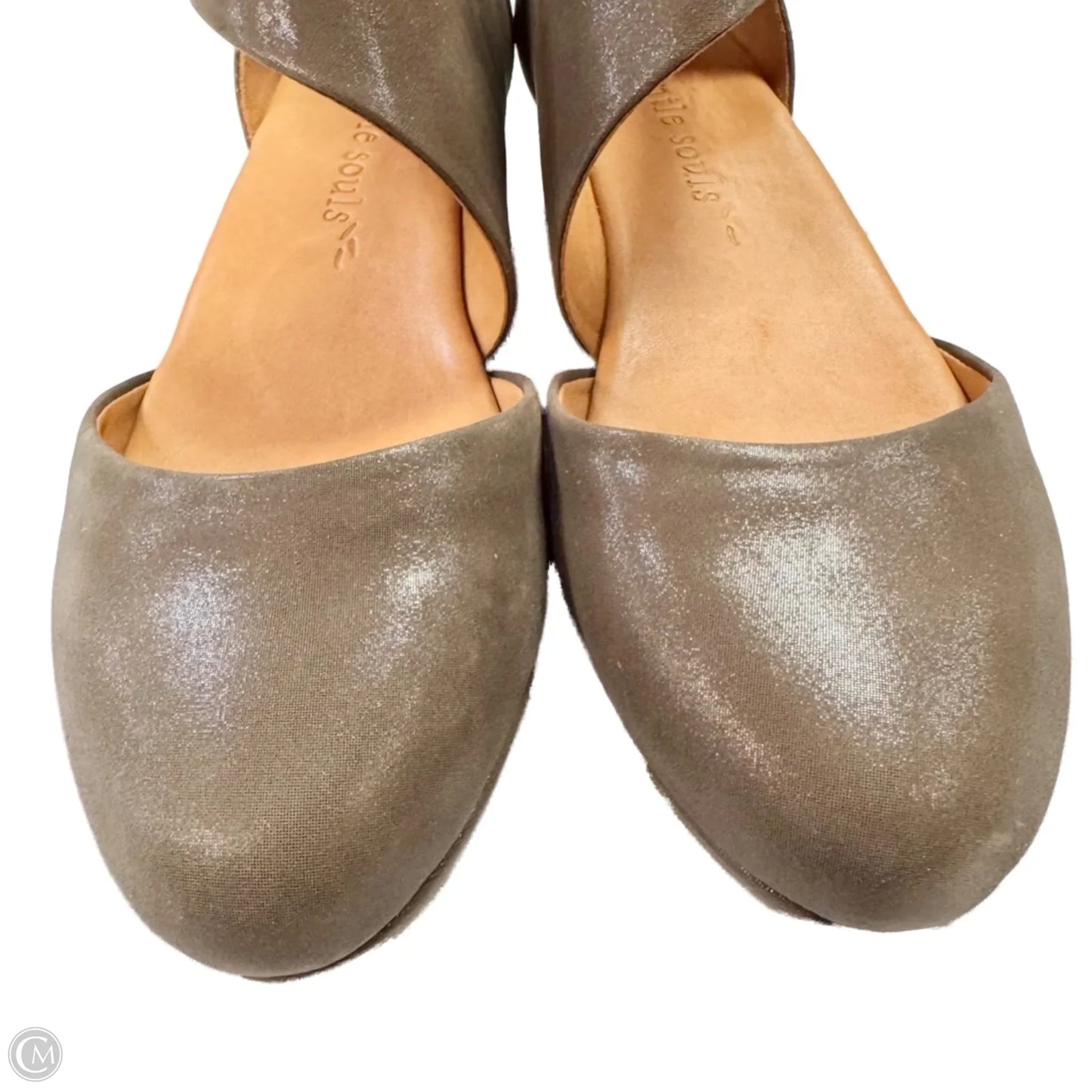 Shoes Flats By Gentle Souls In Brown, Size: 7.5