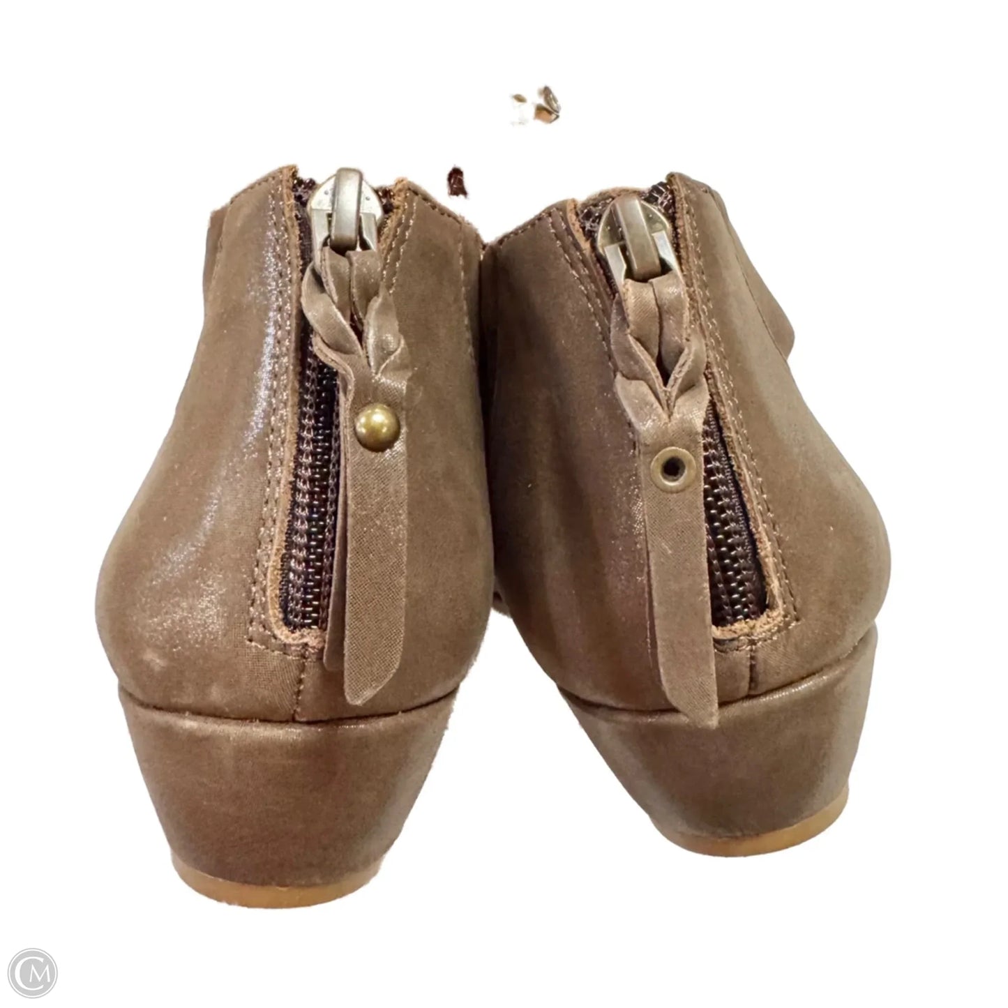 Shoes Flats By Gentle Souls In Brown, Size: 7.5
