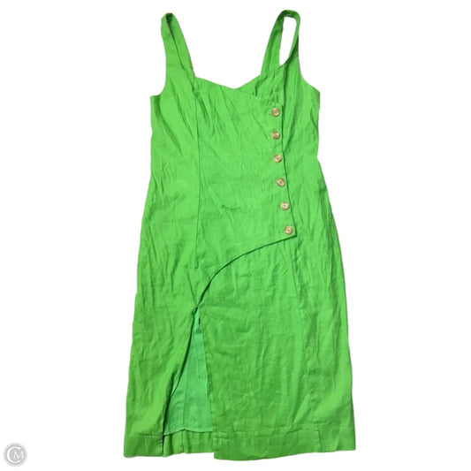 Dress Casual Midi By Anthropologie In Green, Size: Xl