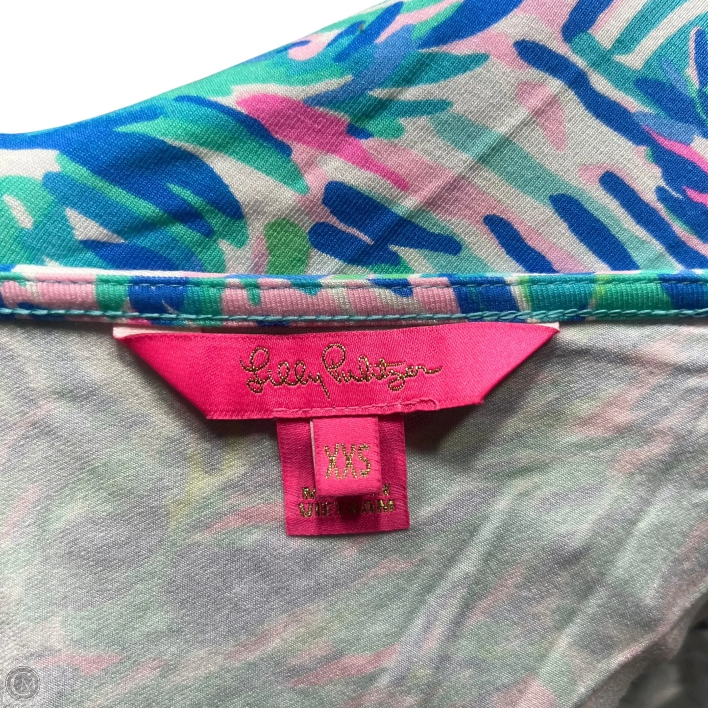 Dress Designer By Lilly Pulitzer In Blue, Size: Xxs