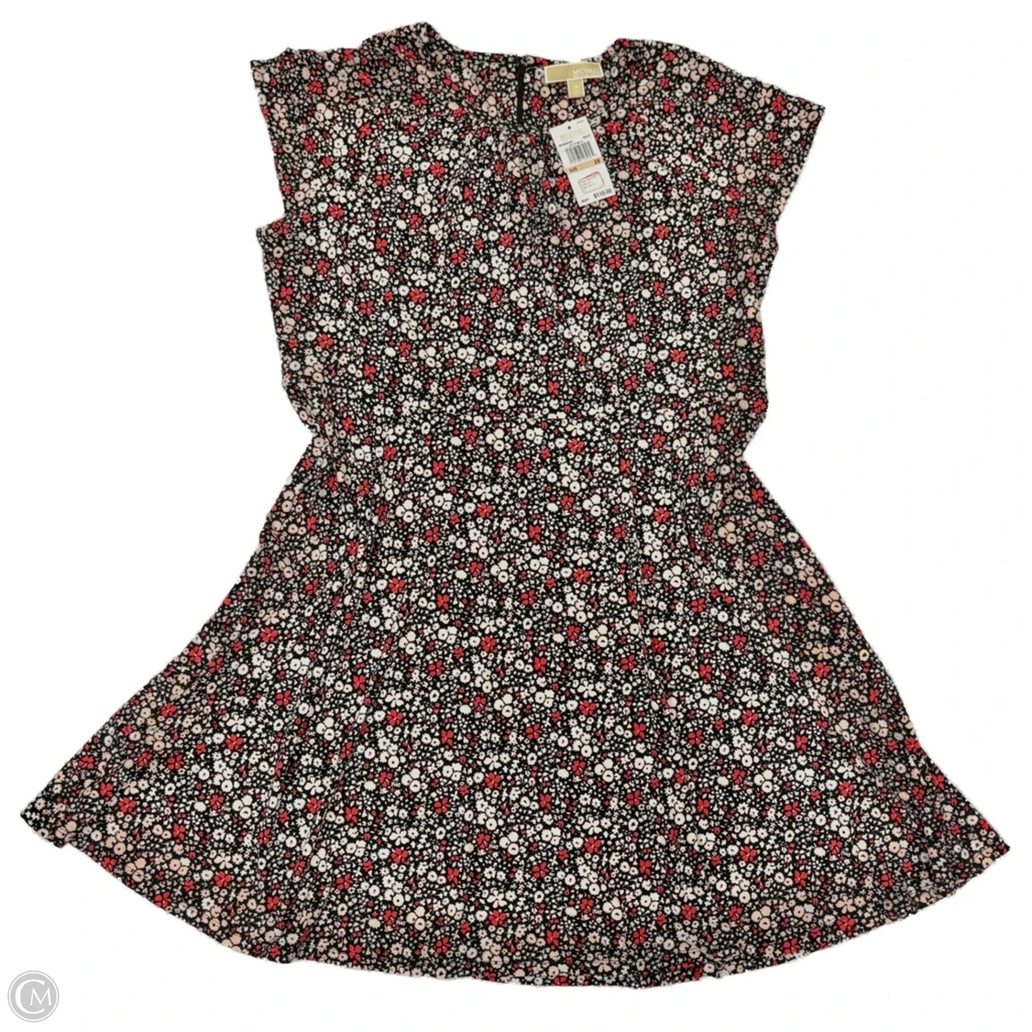 Dress Casual Midi By Michael By Michael Kors In Floral Print, Size: 2x