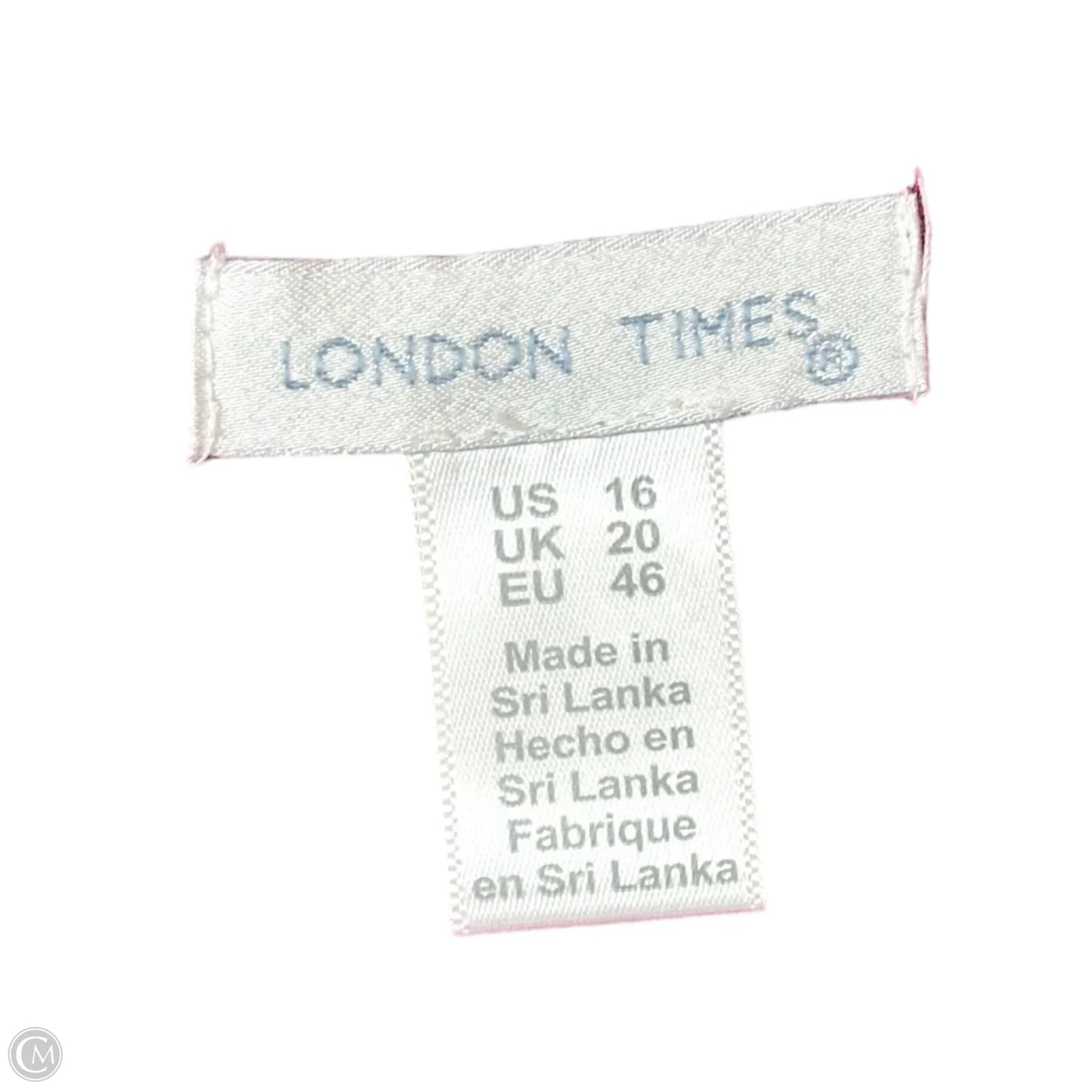 Dress Party Long By London Times In Purple, Size: Xl